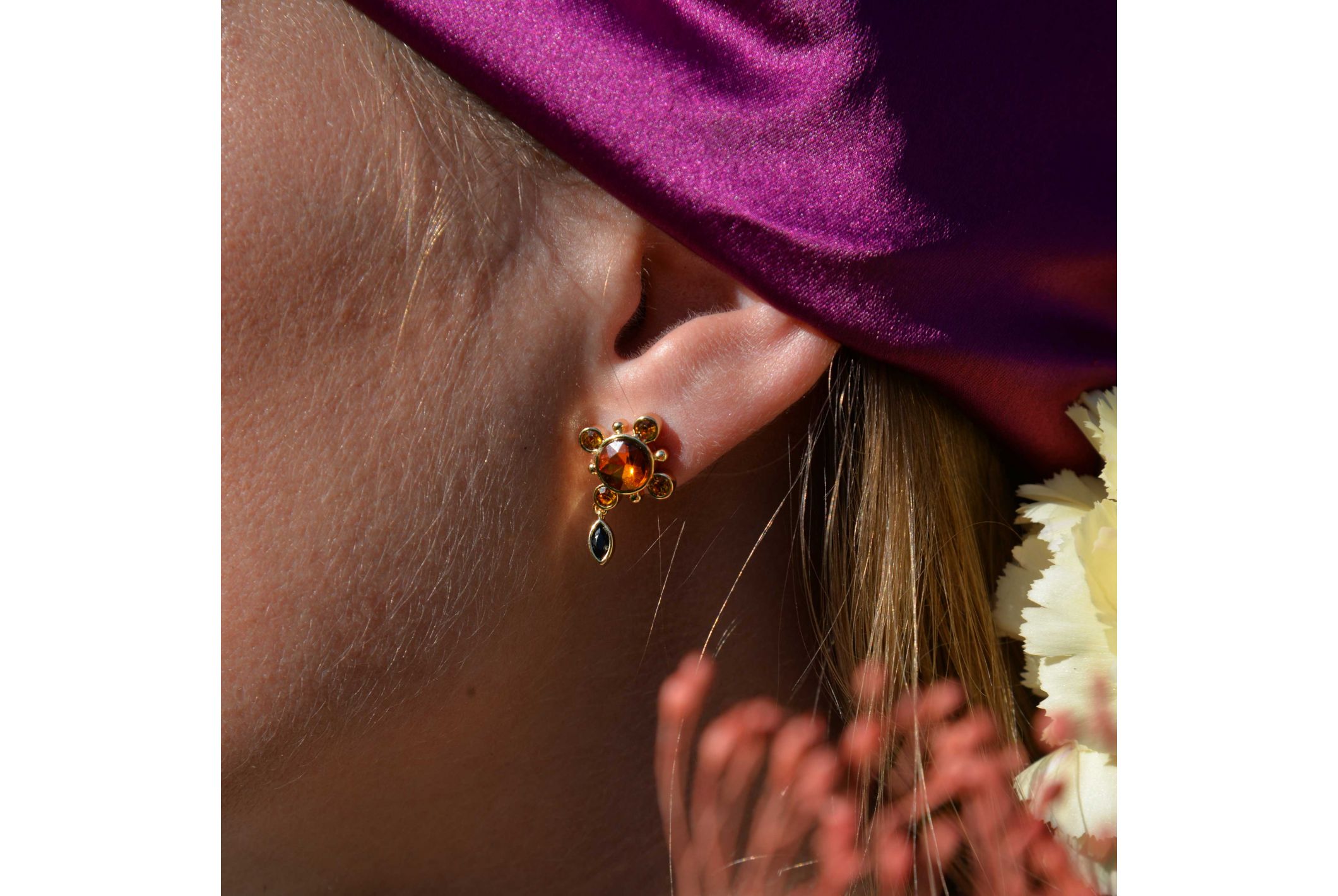 Hipanema Earrings Primo Yellow