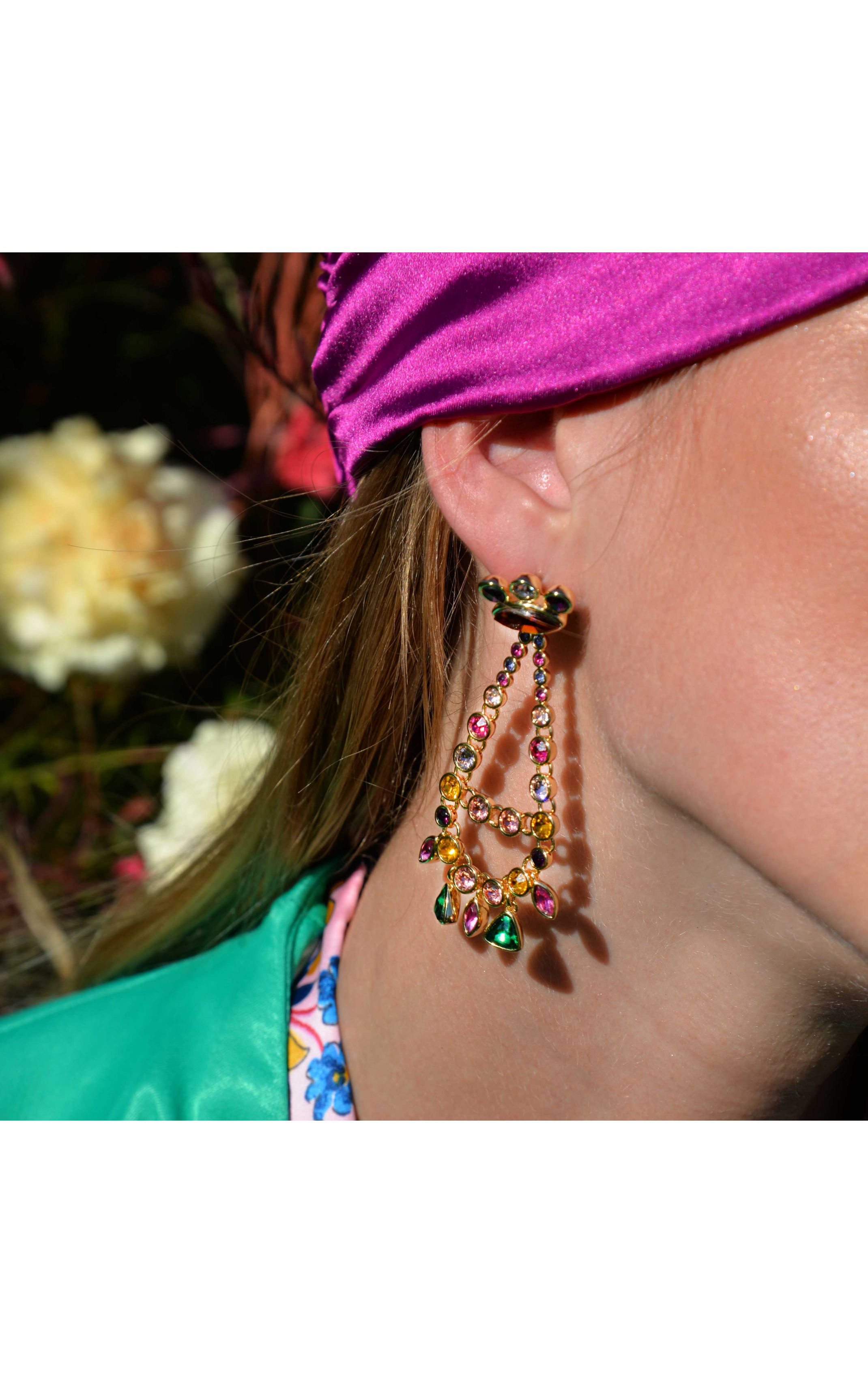 Boucles d'oreilles Tempo Rose