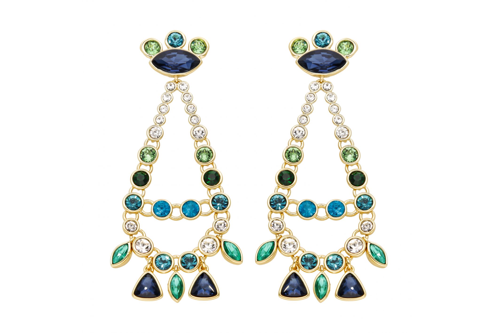 Hipanema Earrings Tempo Green