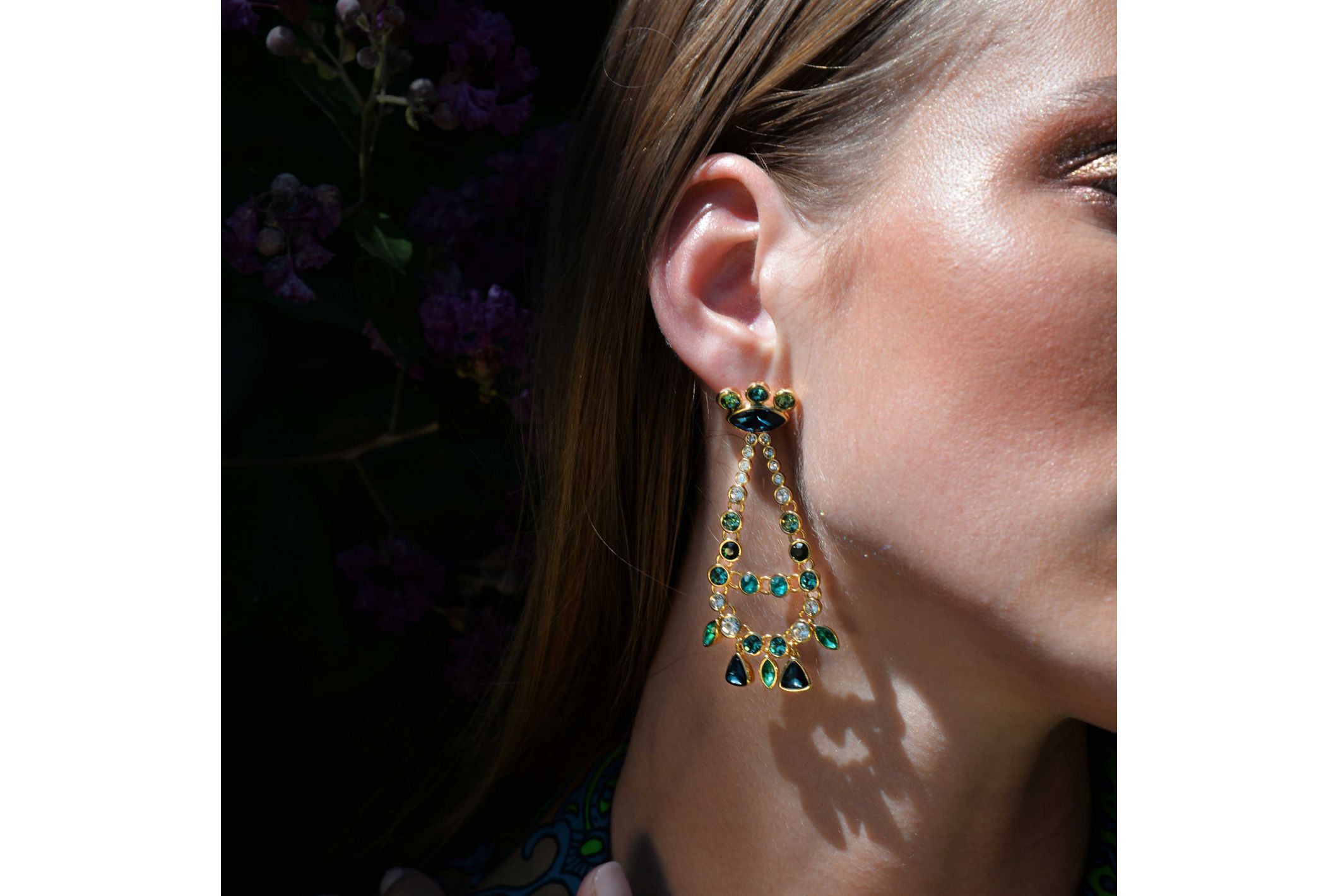 Hipanema Earrings Tempo Green