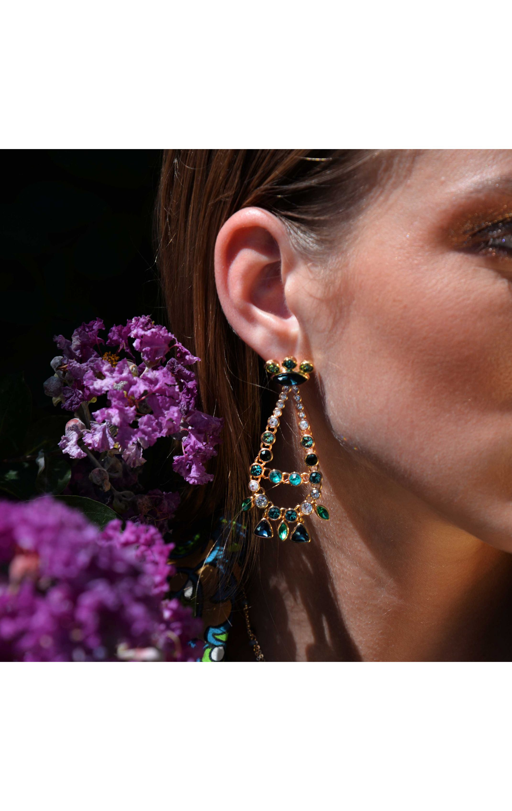 Boucles d'oreilles Tempo Vert