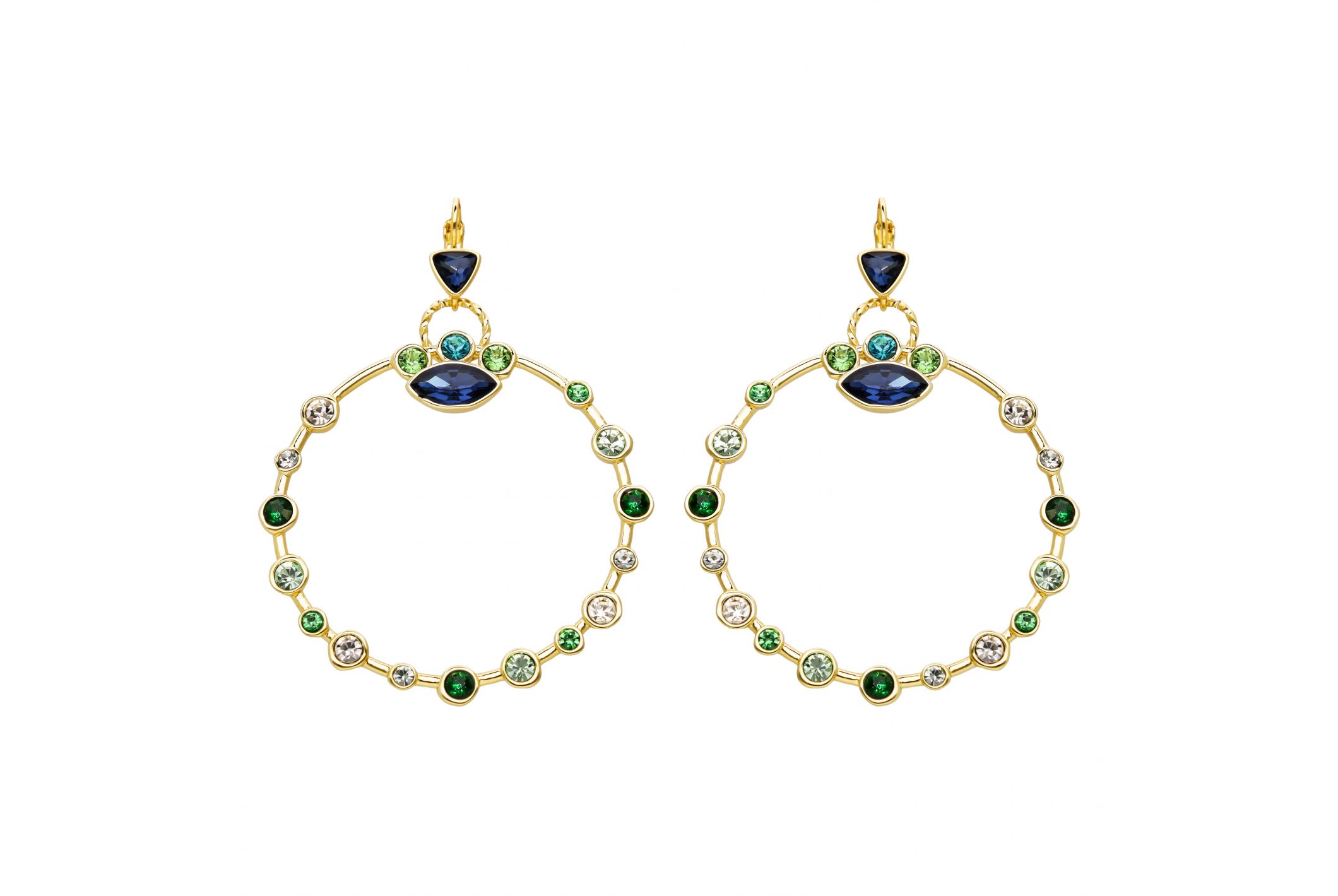 Hipanema Boucles d'oreilles Adaggio Vert