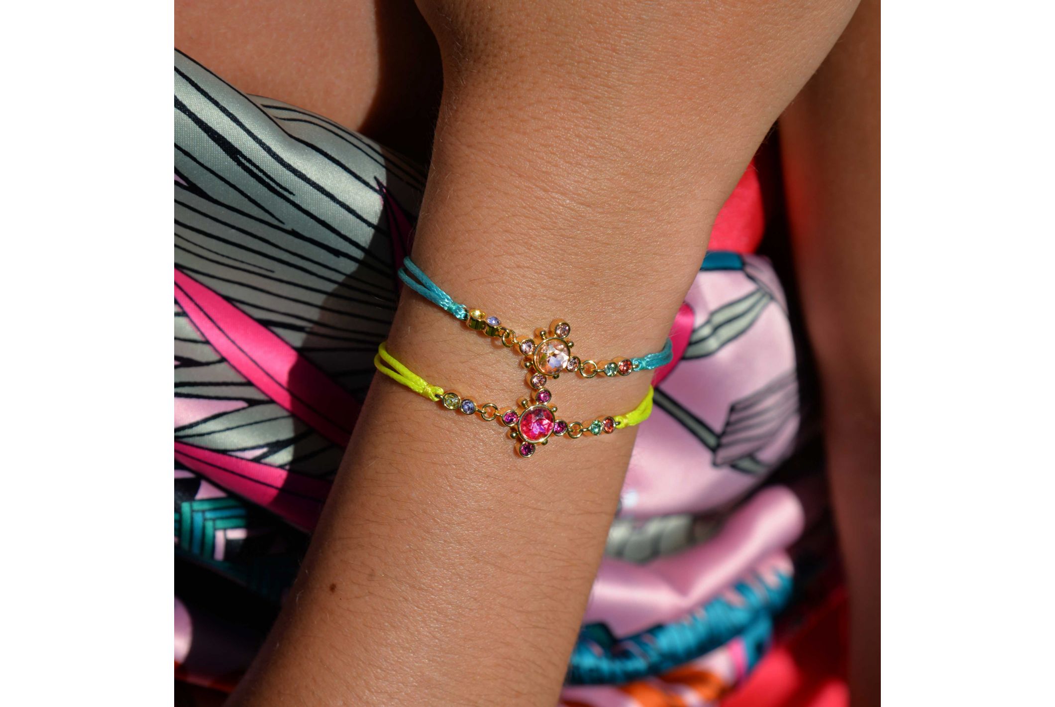 Hipanema Bracelet Crescendo Fushia