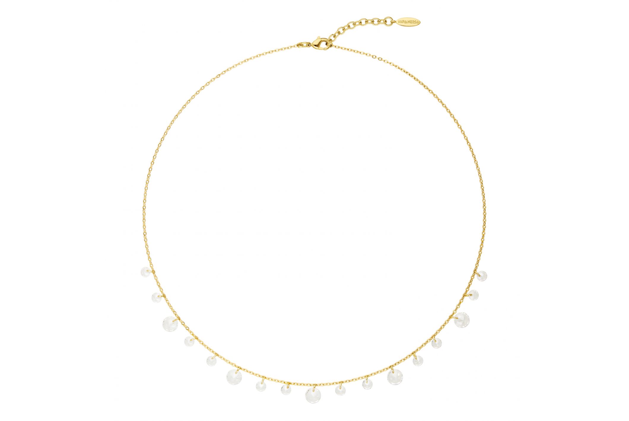 Hipanema Collier Grease Blanc