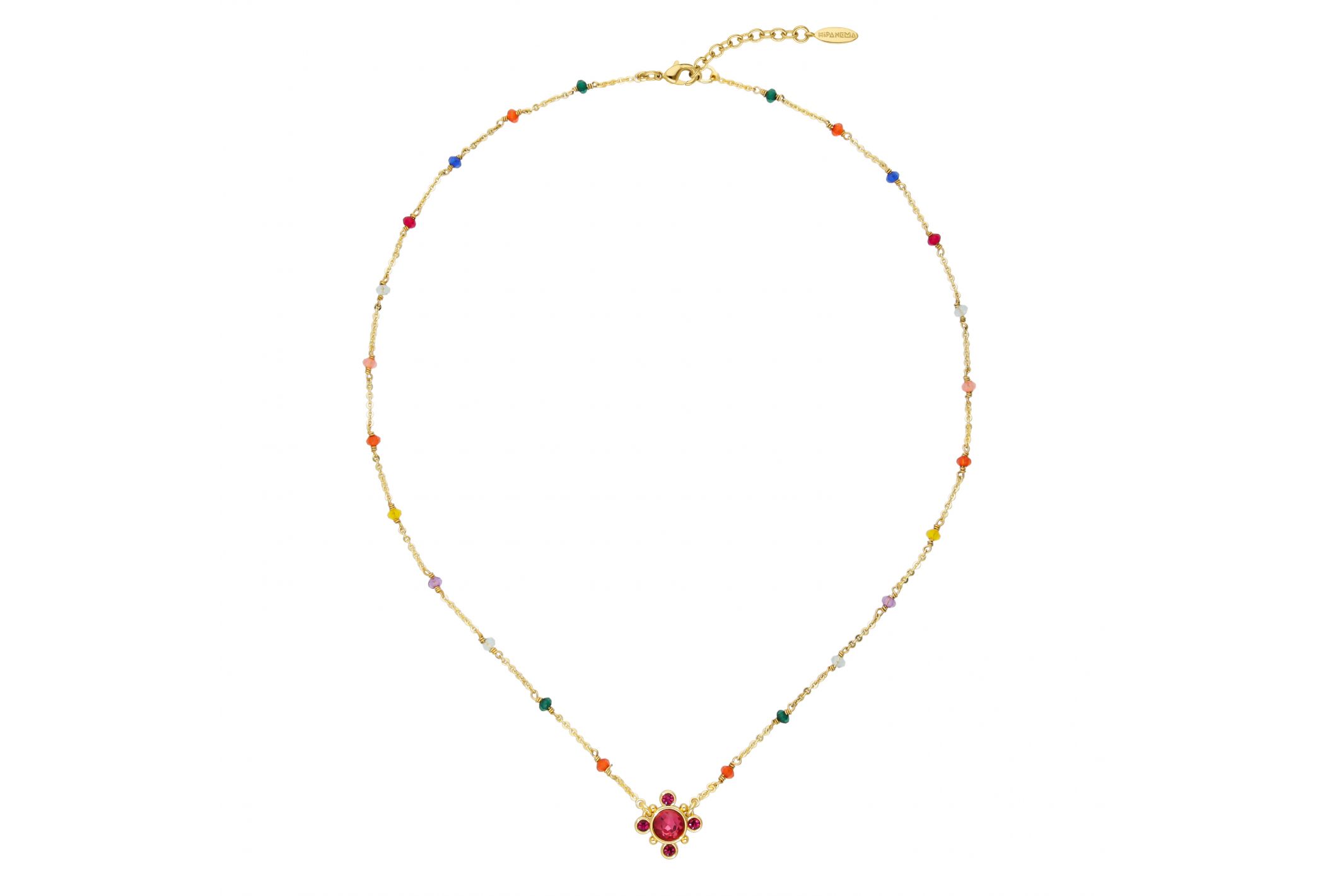 Hipanema Necklace Chromatic Fushia