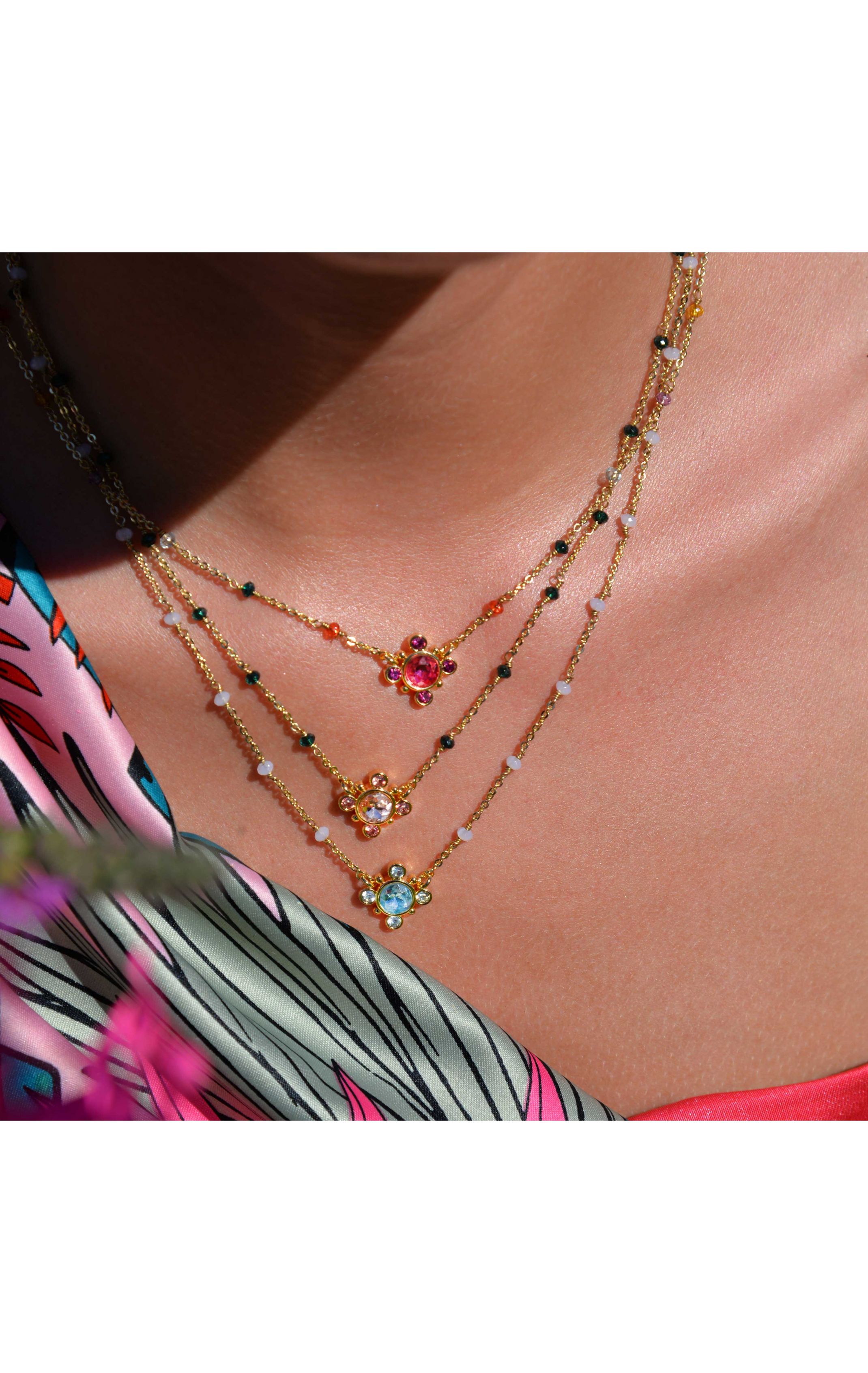 Collier Chromatic Fushia