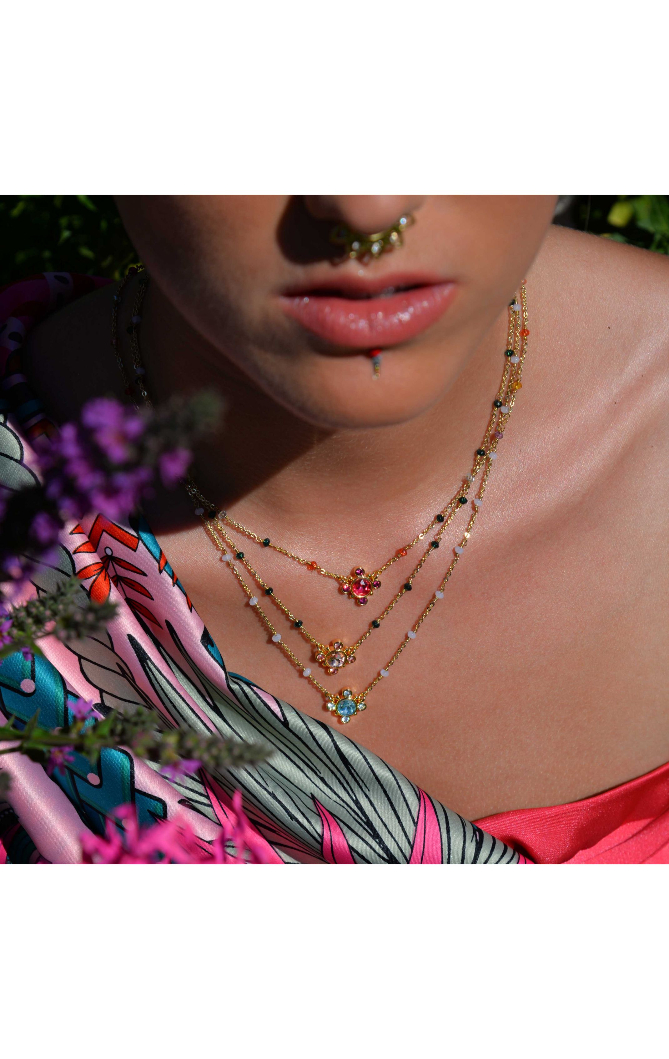 Collier Chromatic Fushia