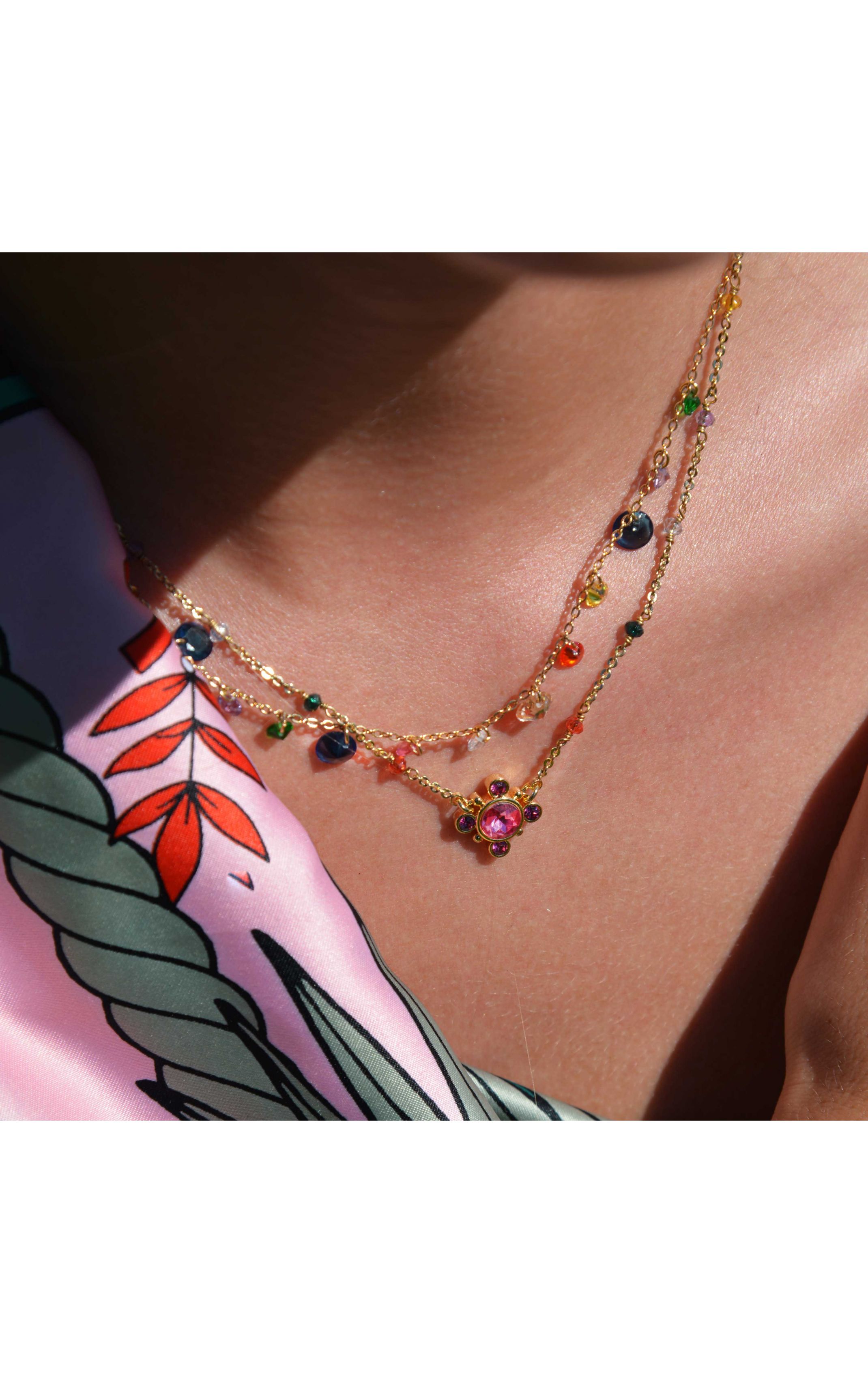Collier Chromatic Fushia