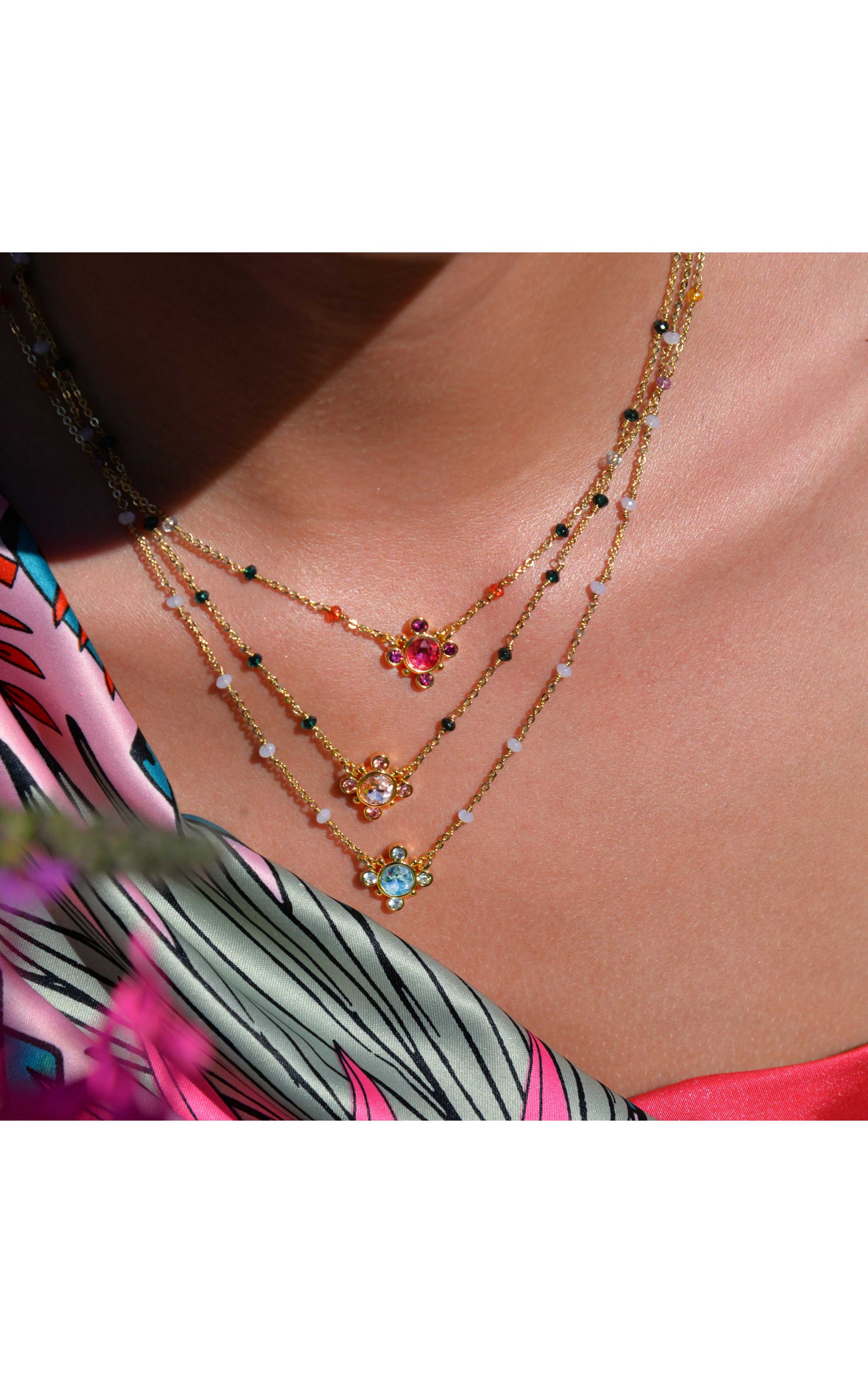 Necklace Chromatic Pink