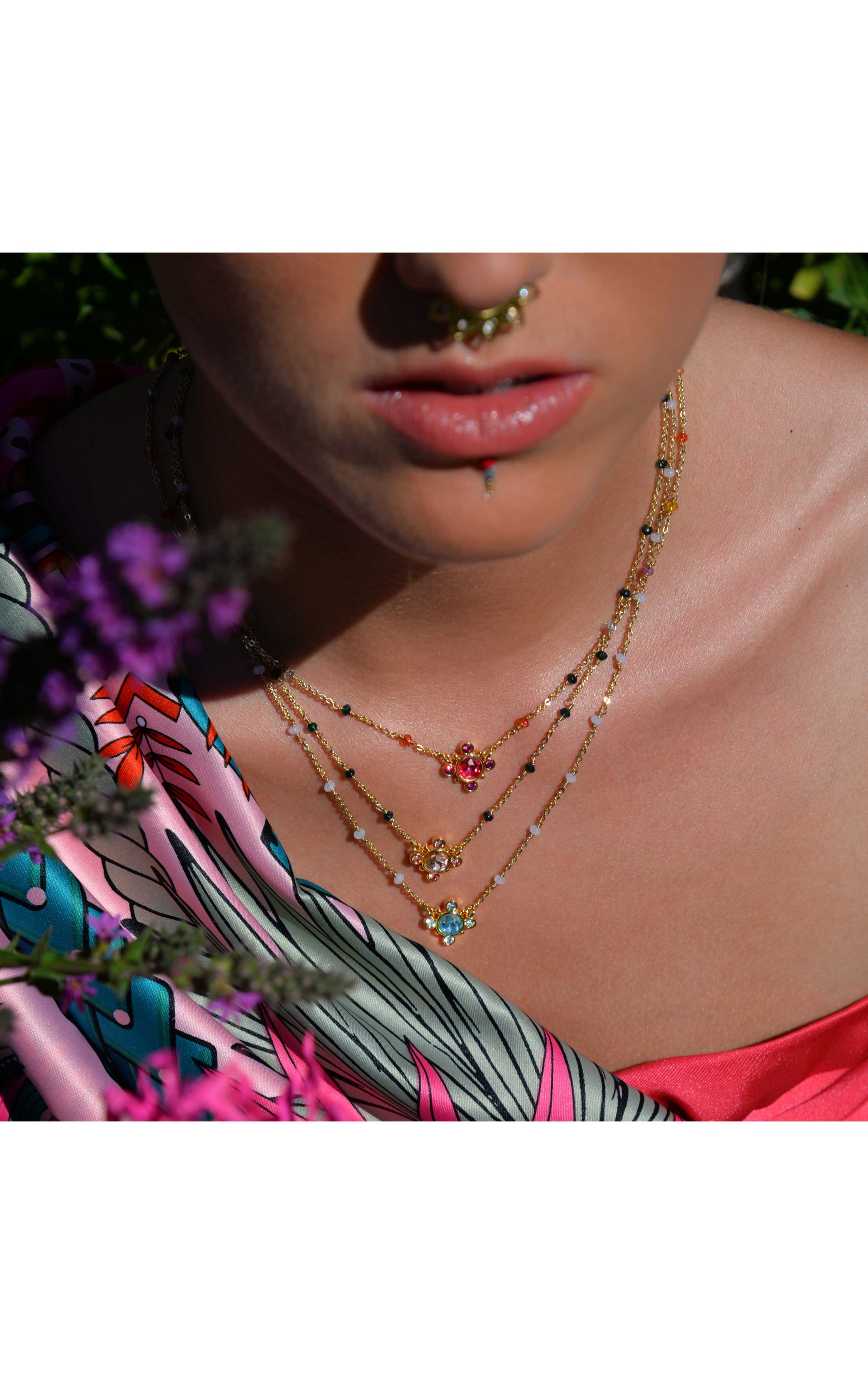 Necklace Chromatic Pink