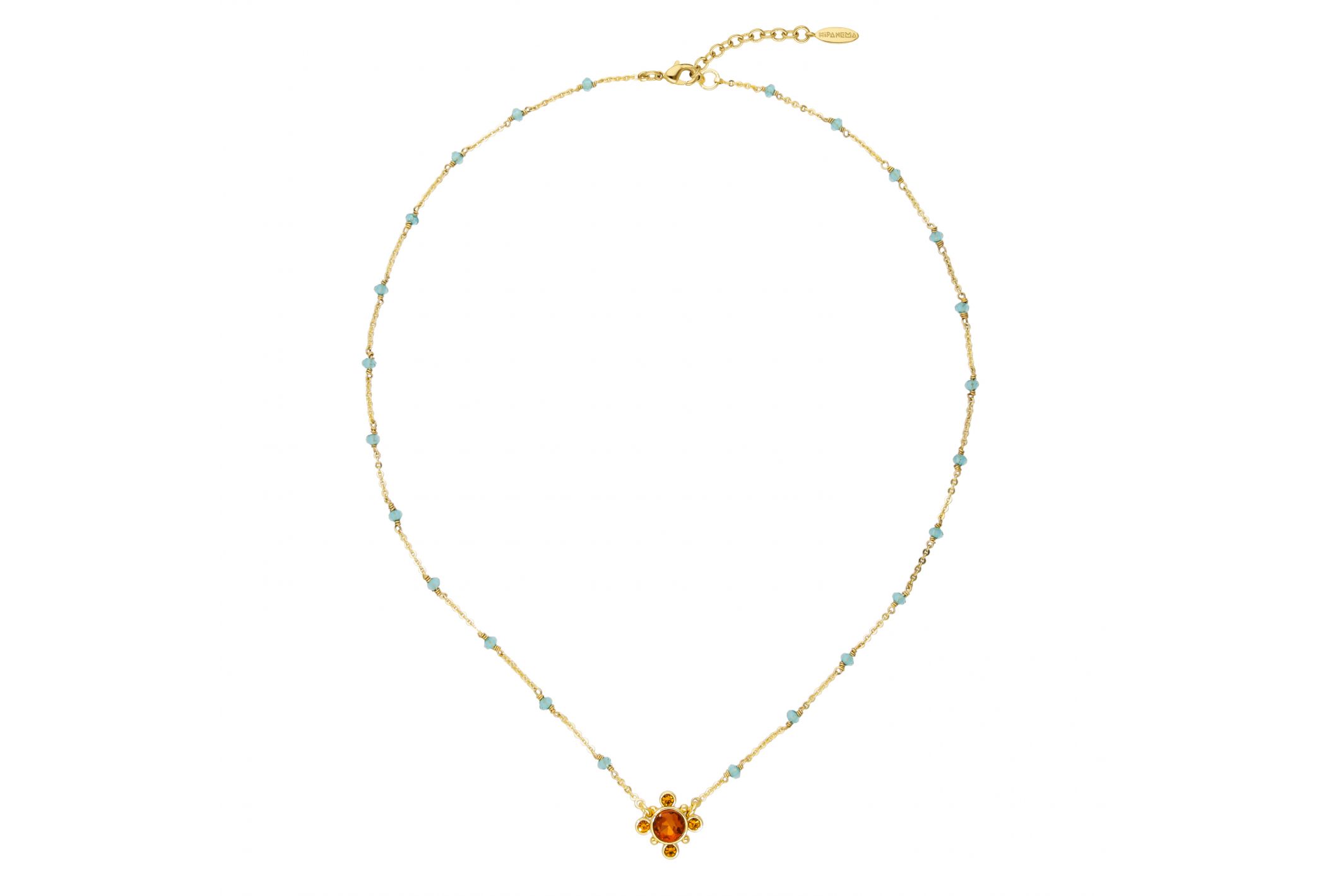 Hipanema Collier Chromatic Jaune