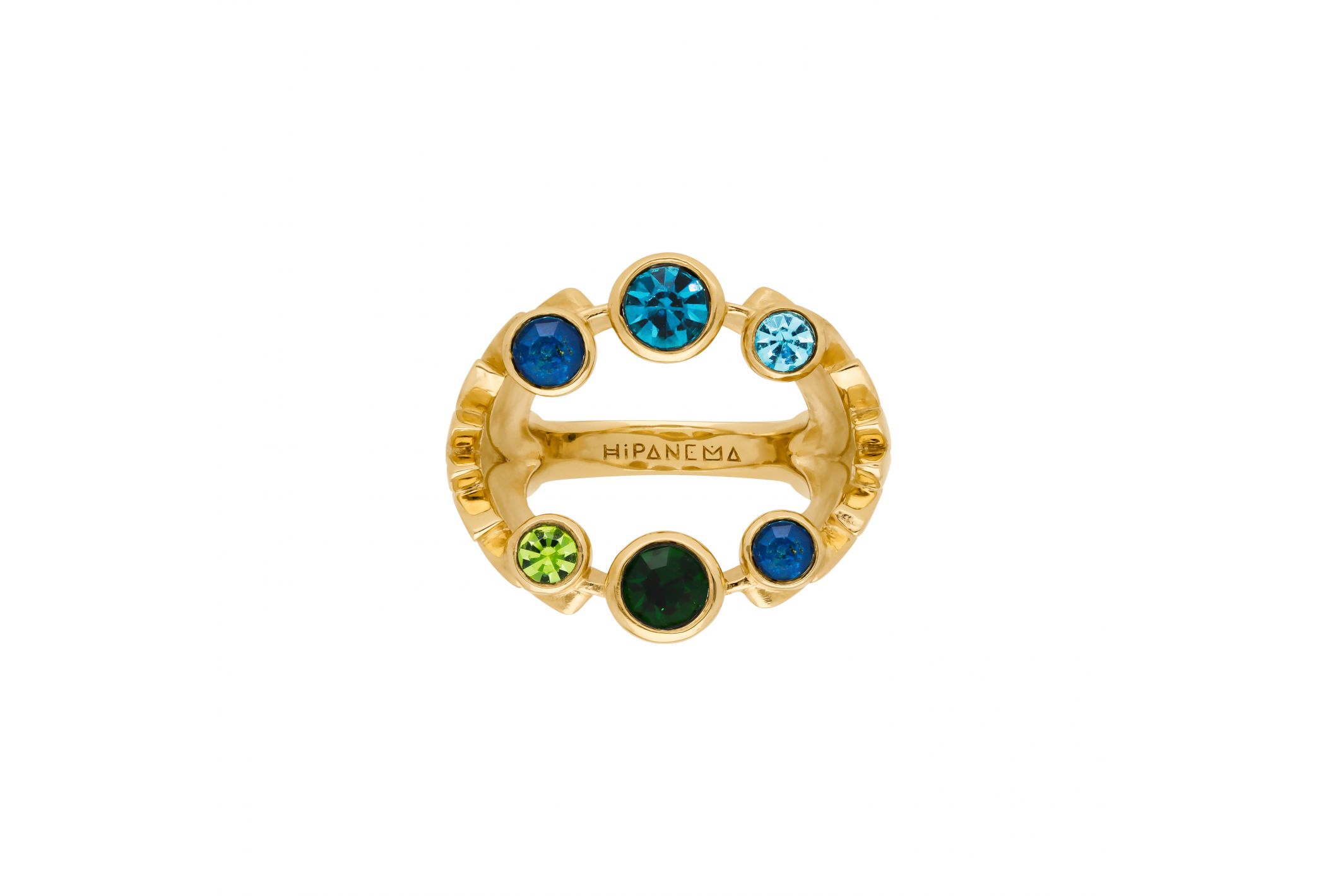 Hipanema Ring Bemol Green