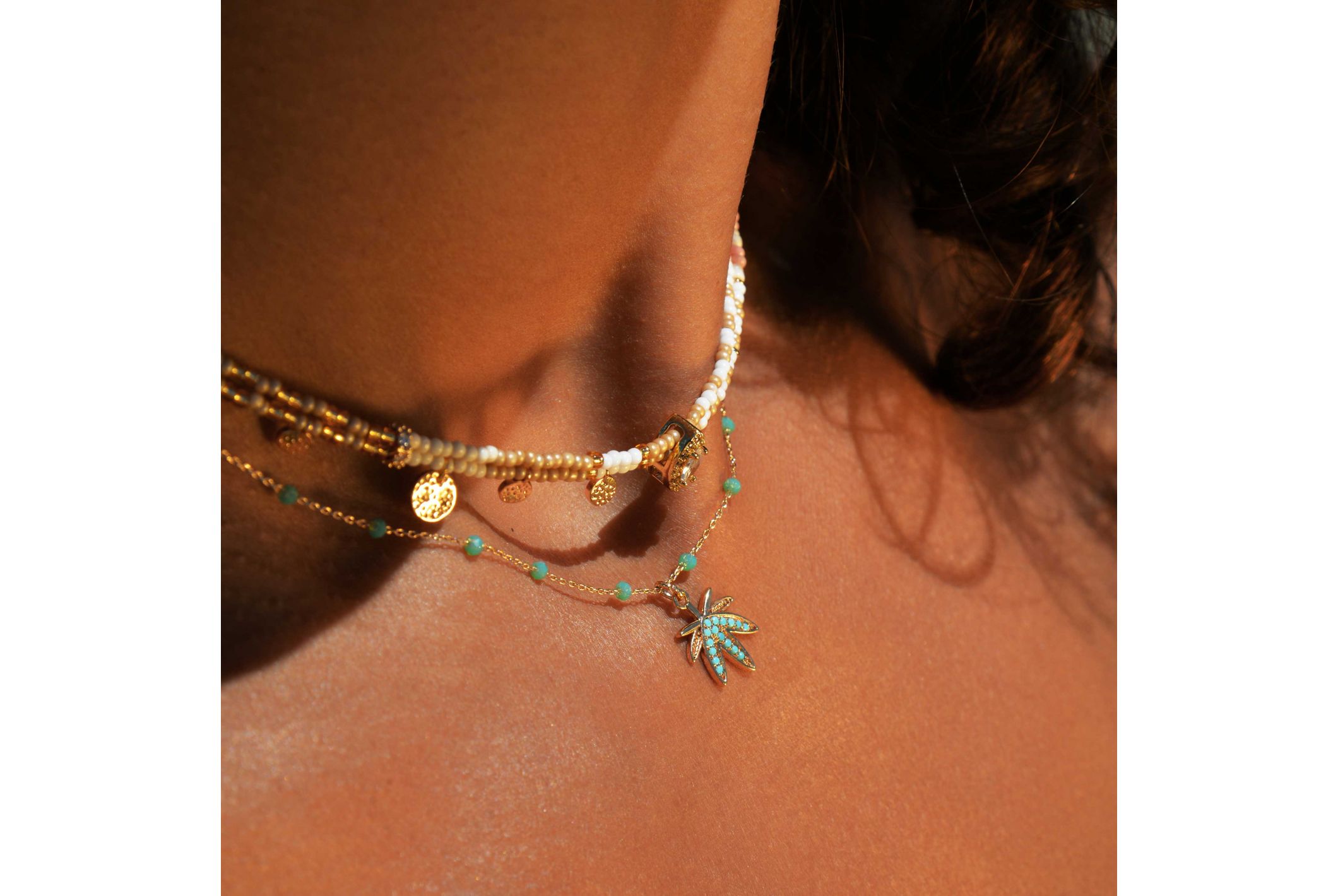 Hipanema Collier Kana Turquoise