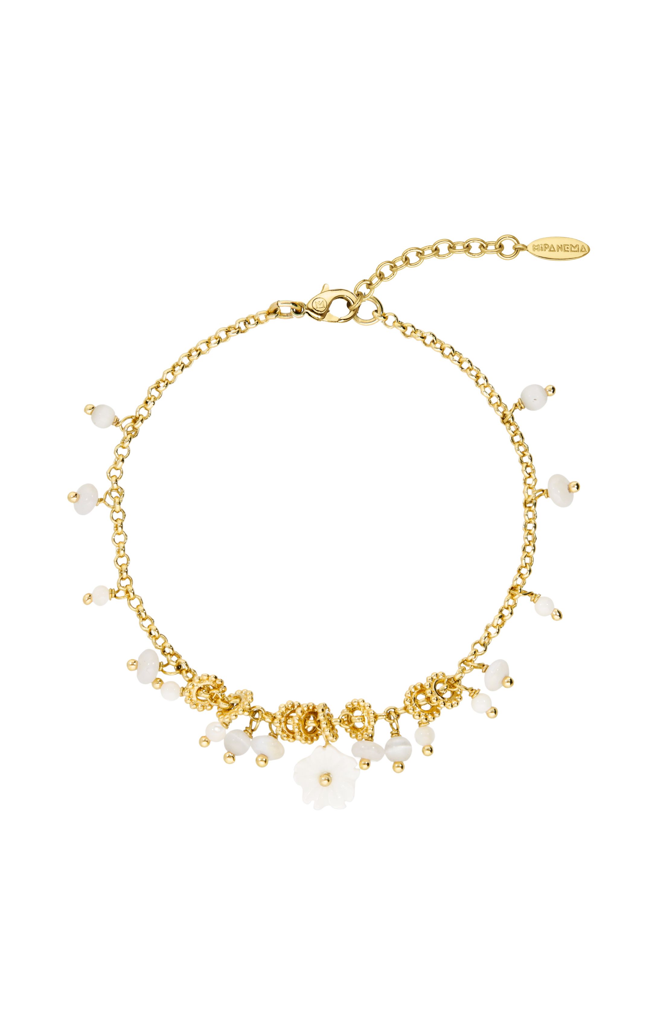Bracelet Foliage Blanc