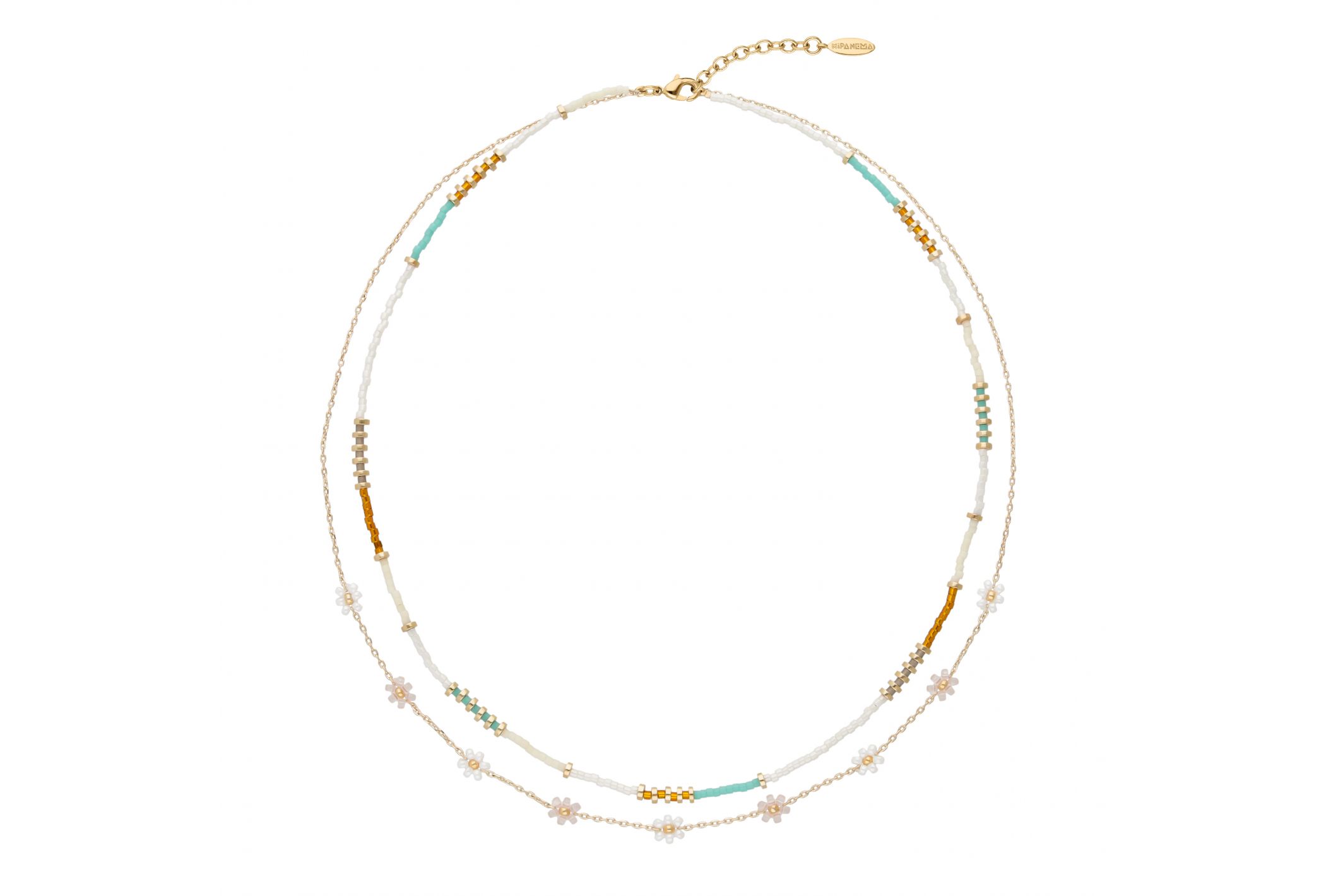Hipanema Collier Bouquet Blanc