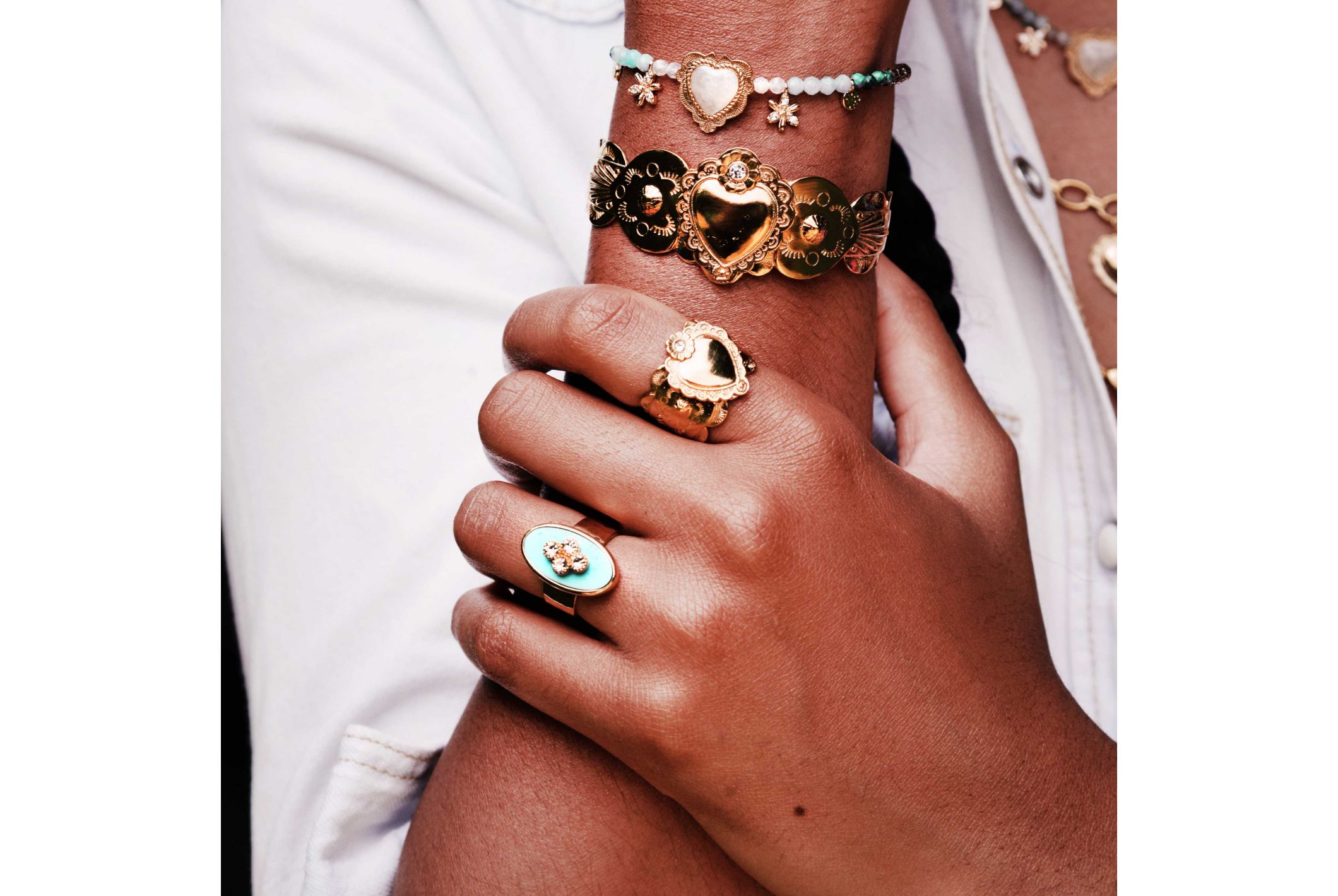 Hipanema Bague Yesido Turquoise
