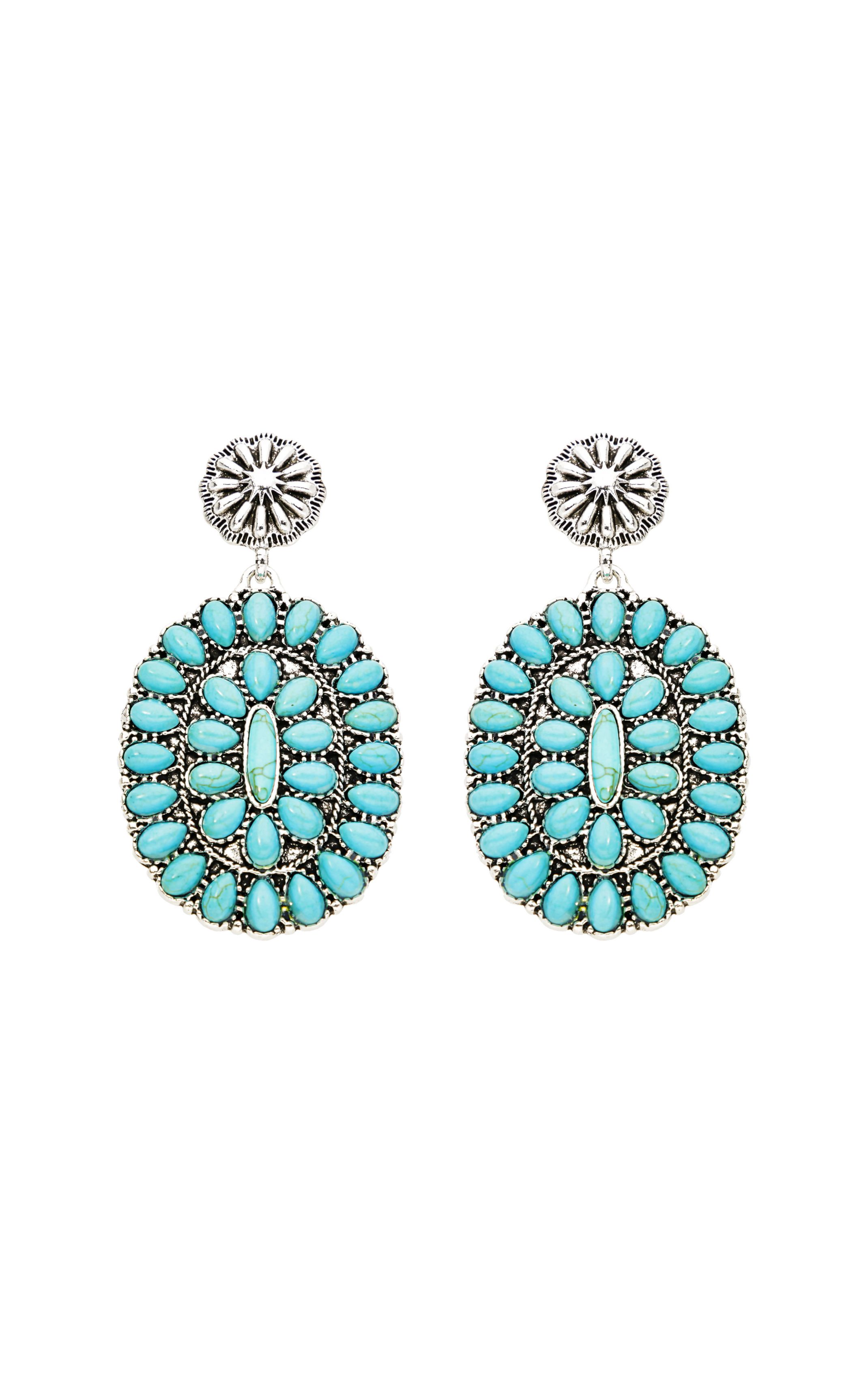 Earrings Donoma Turquoise