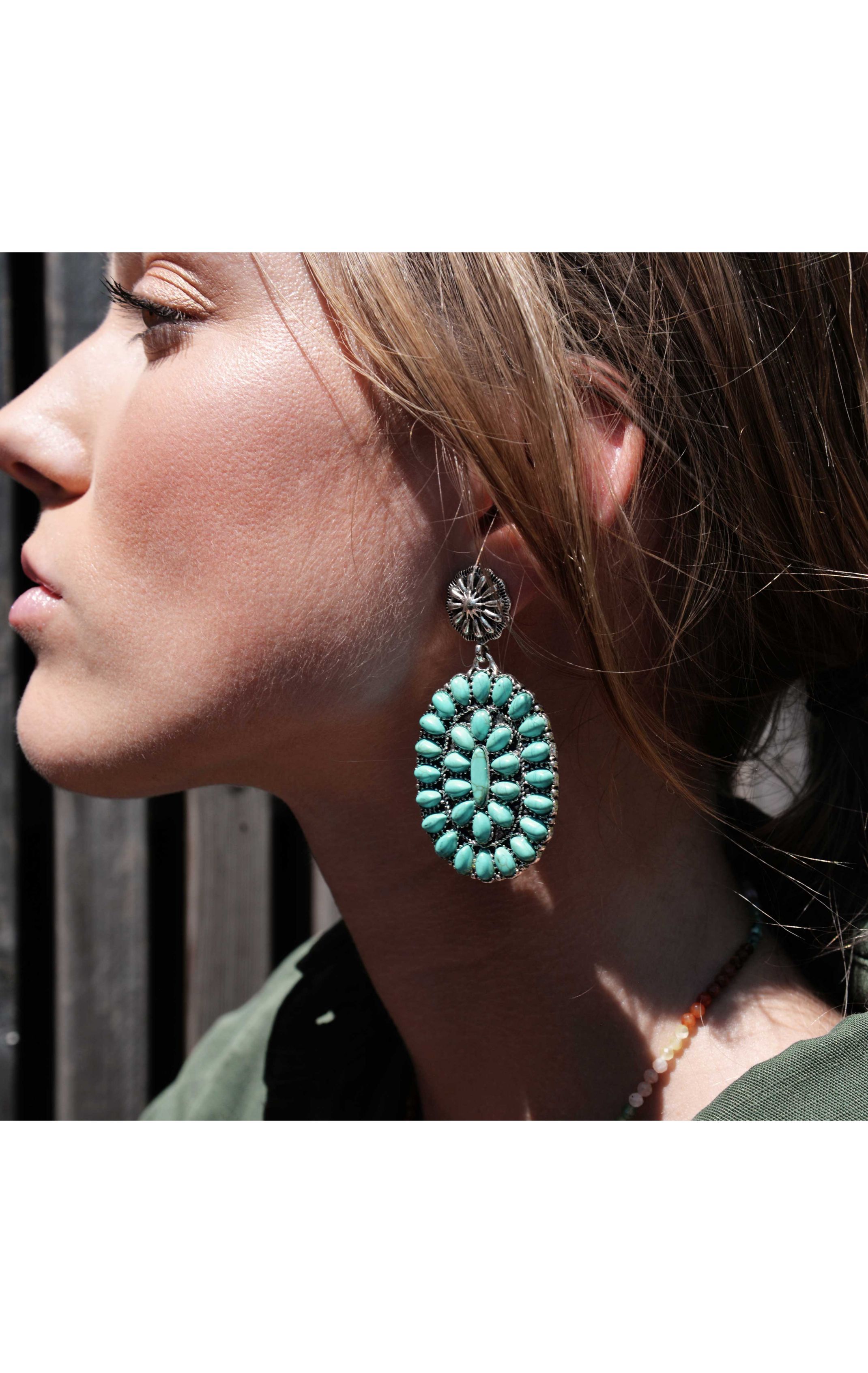 Earrings Donoma Turquoise