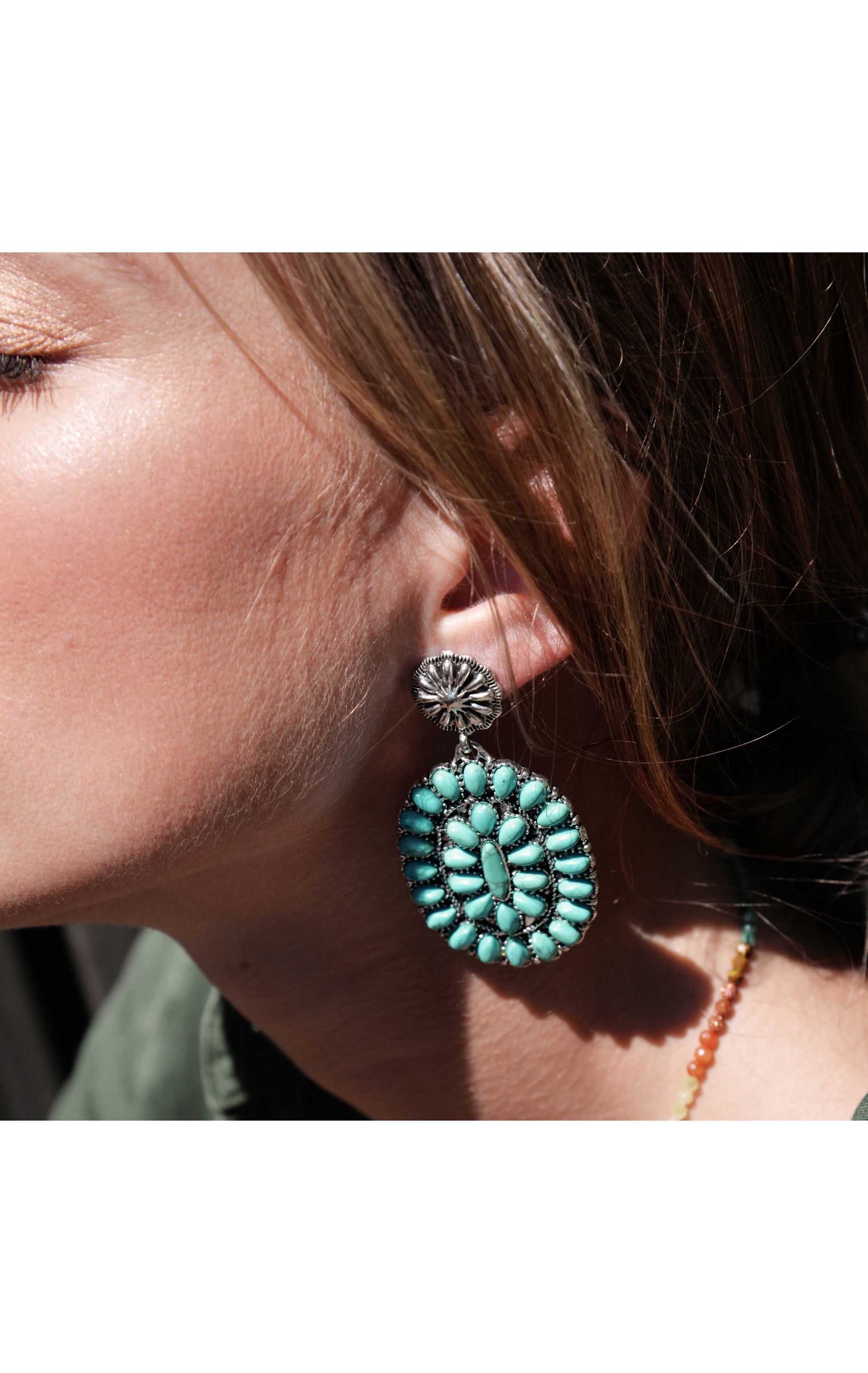Earrings Donoma Turquoise