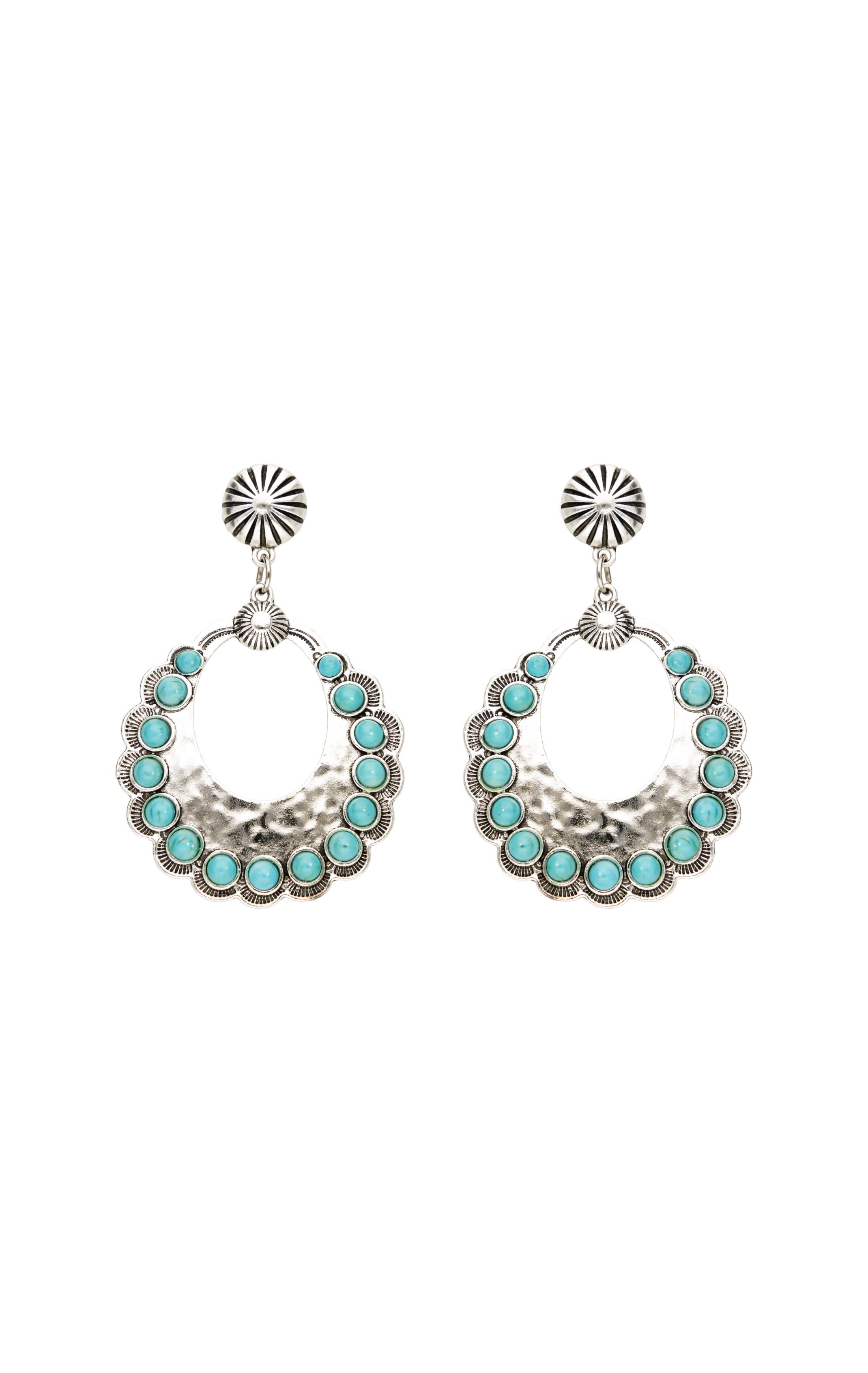 Earrings Kwanita Turquoise