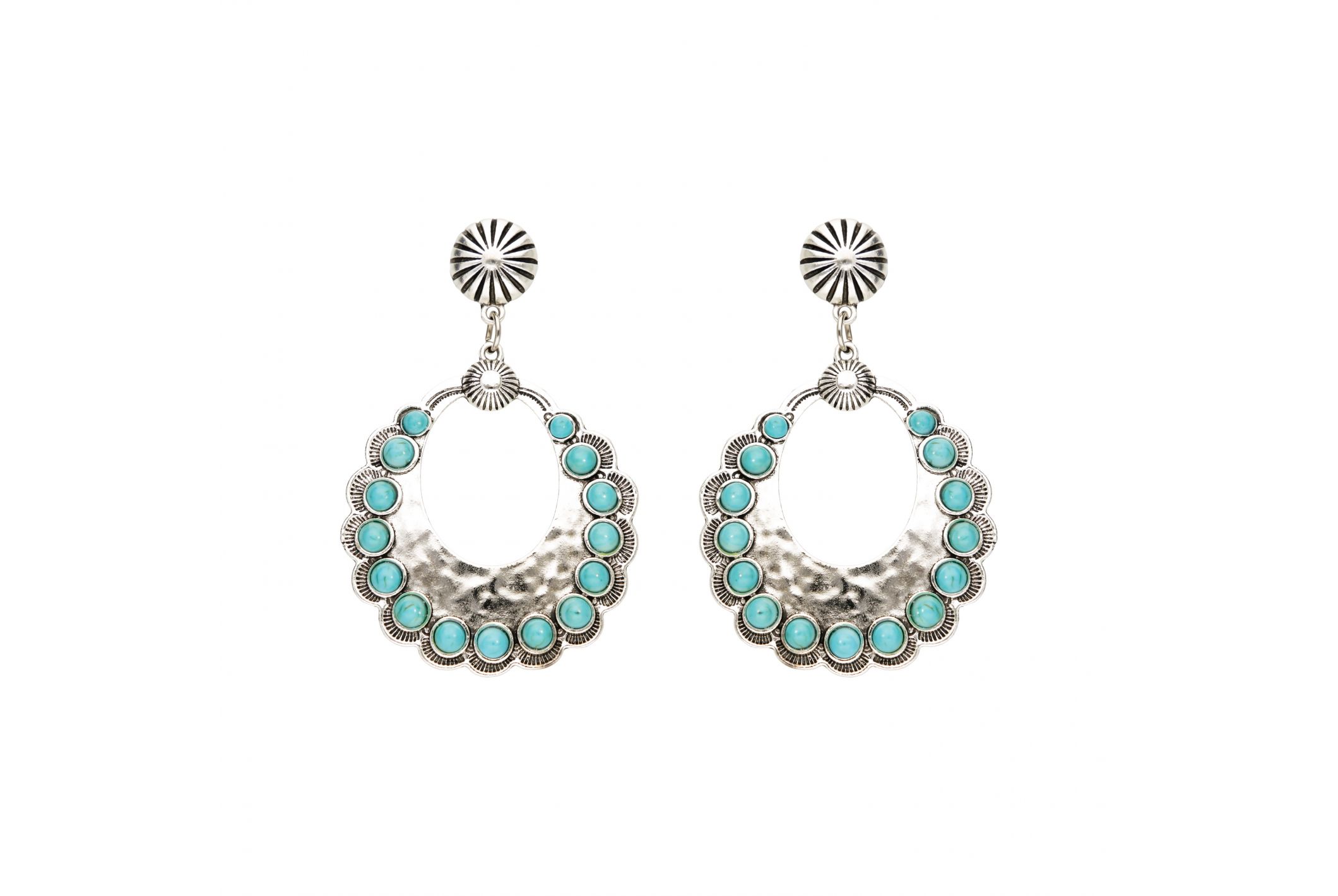 Hipanema Earrings Kwanita Turquoise