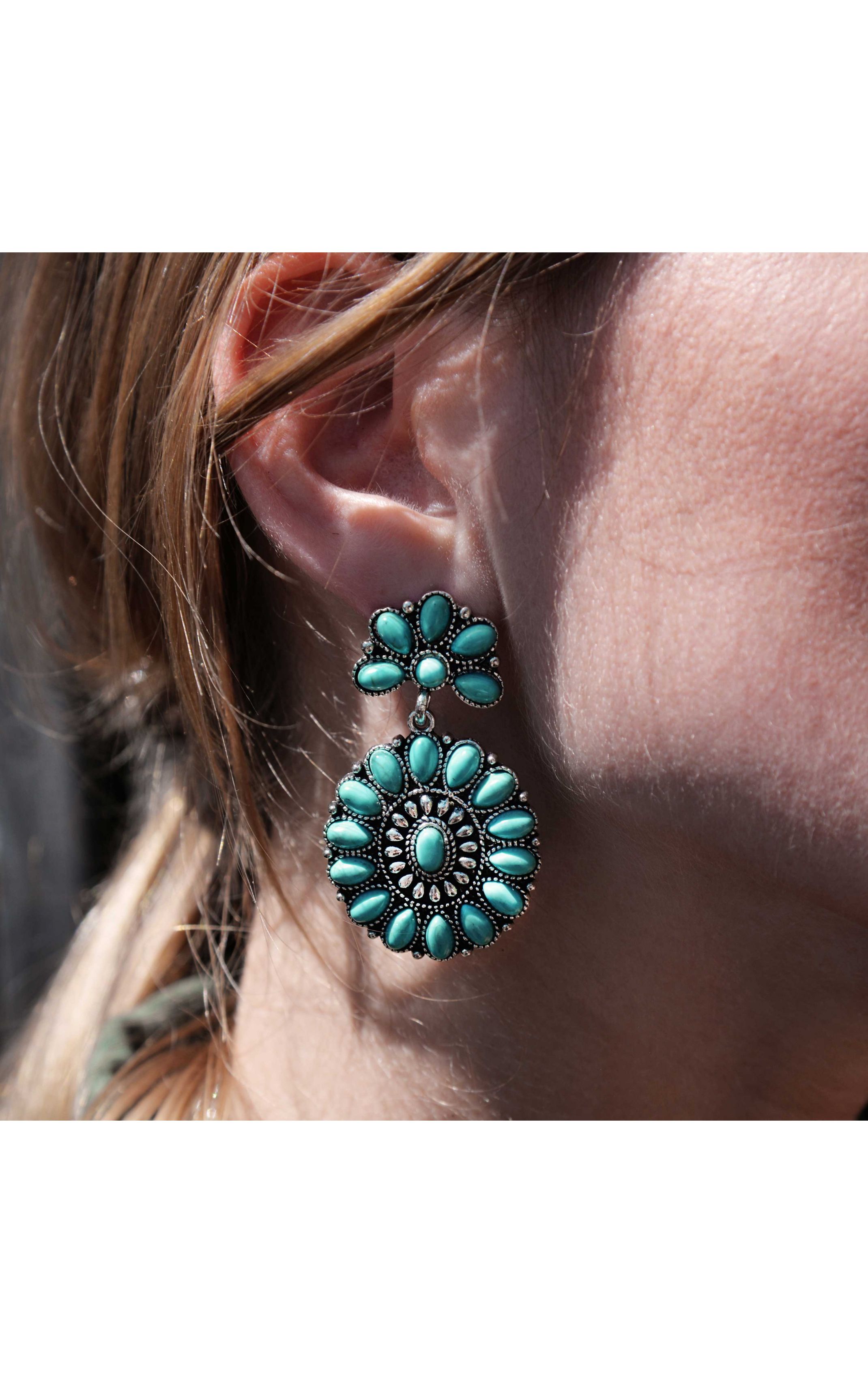 Earrings Papina Turquoise