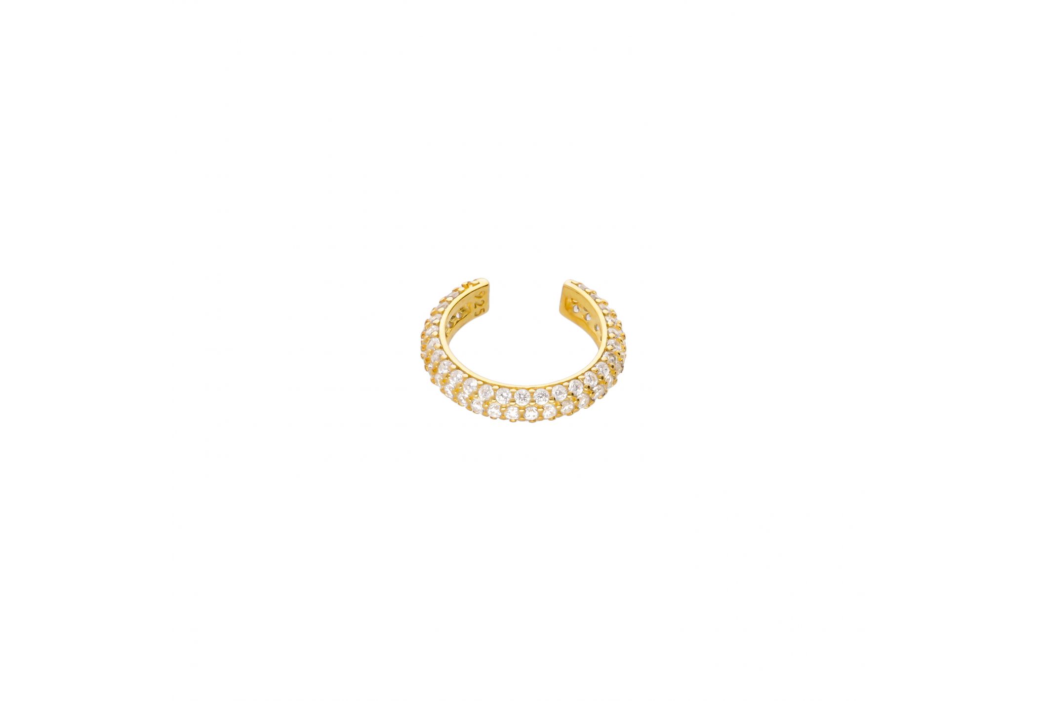 Hipanema Bague d'oreille Biggydiams Blanc