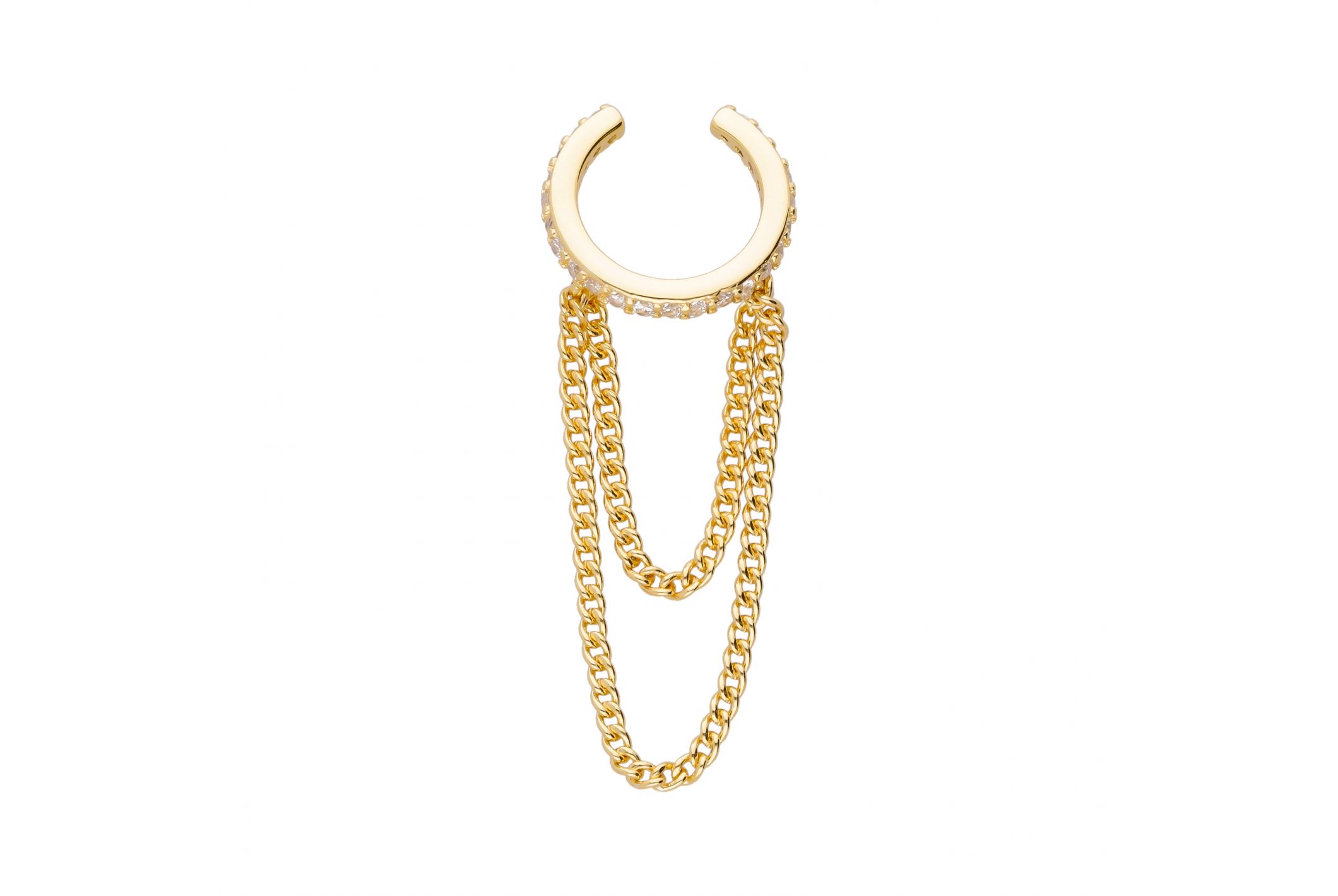Hipanema Ear ring Fallin White