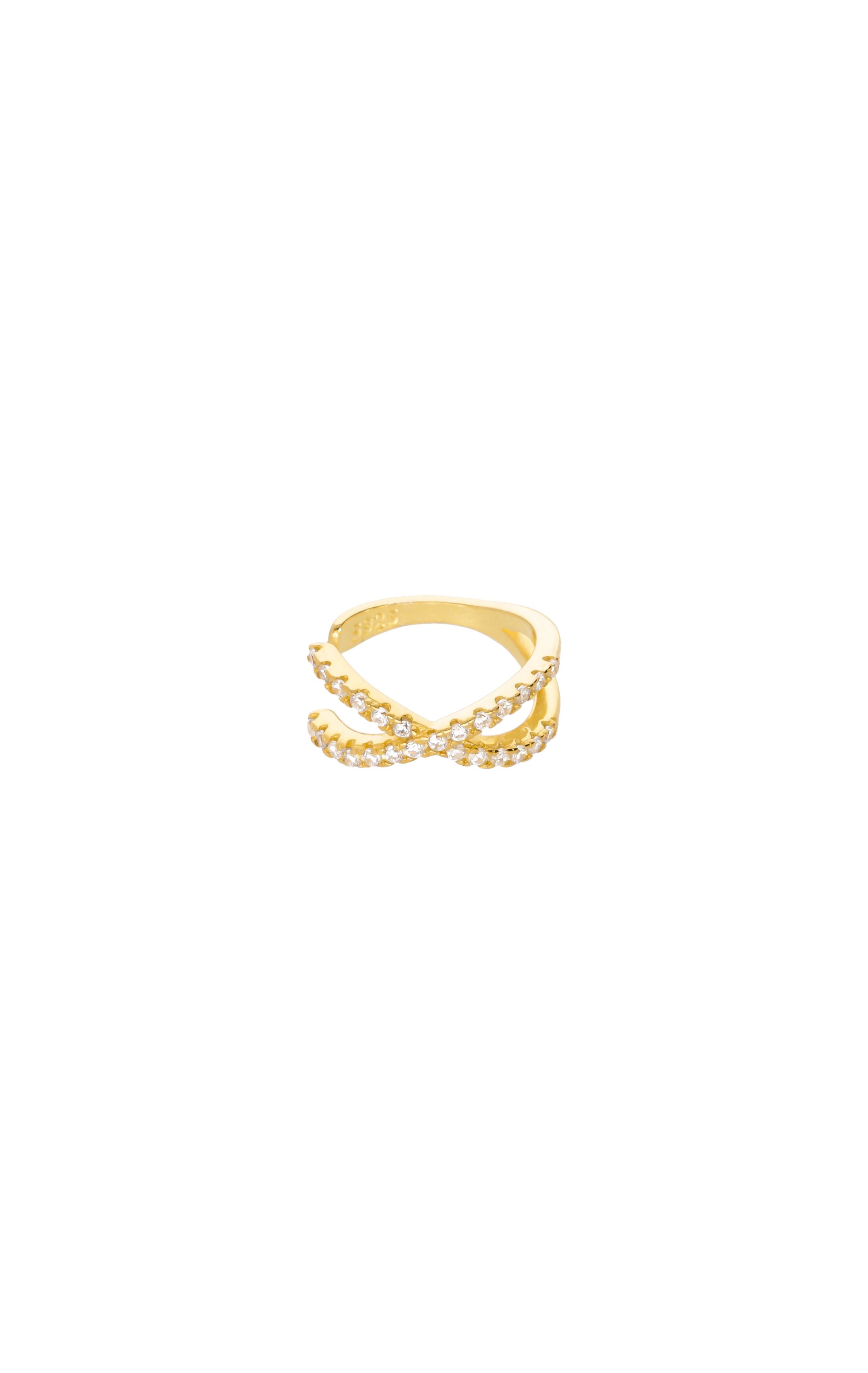 Ear ring Tallulah White