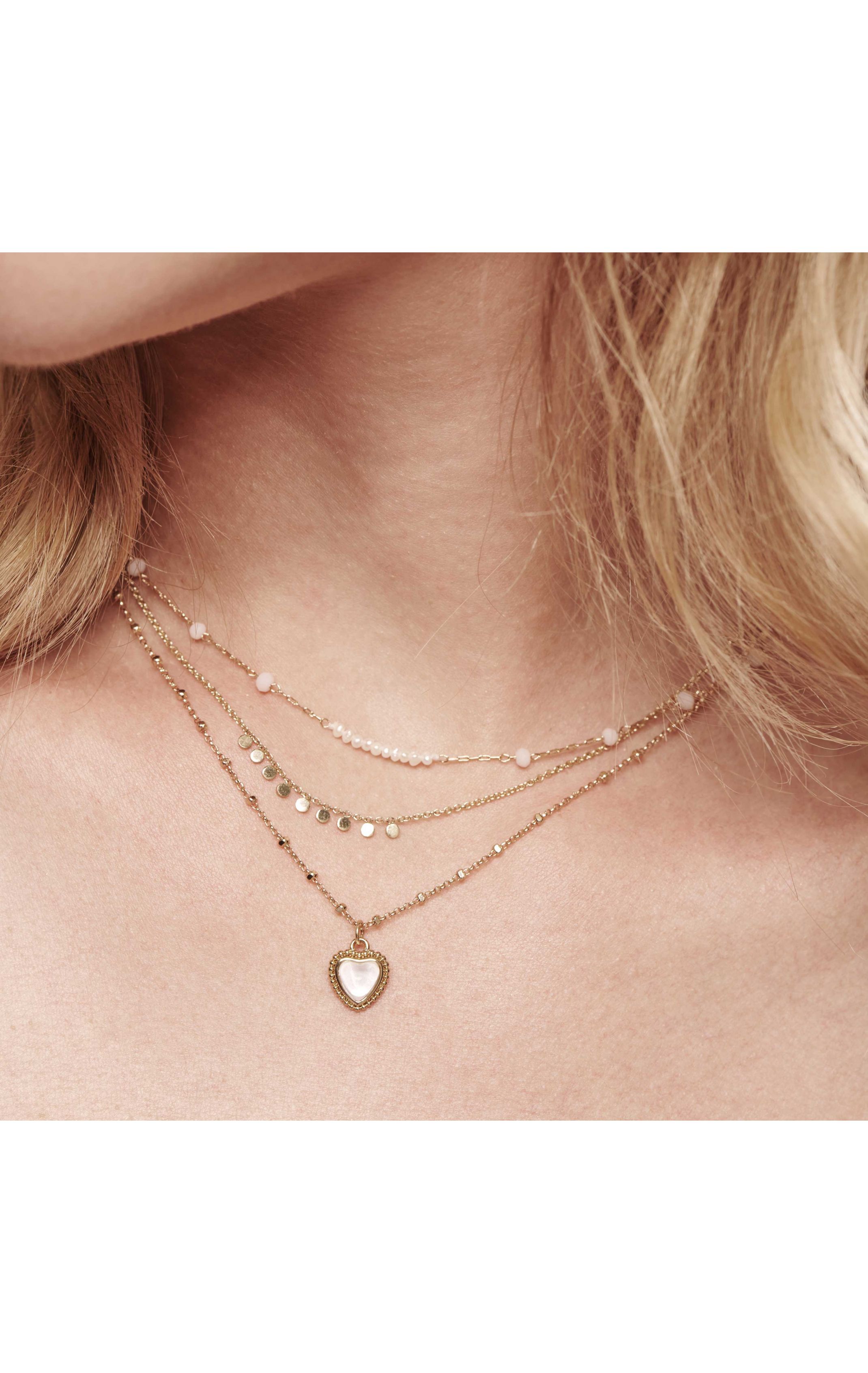 Collier Voglio Blanc