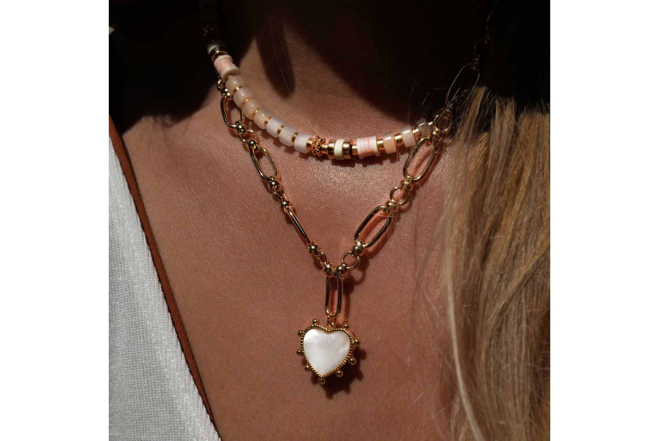 Hipanema Necklace Taime White
