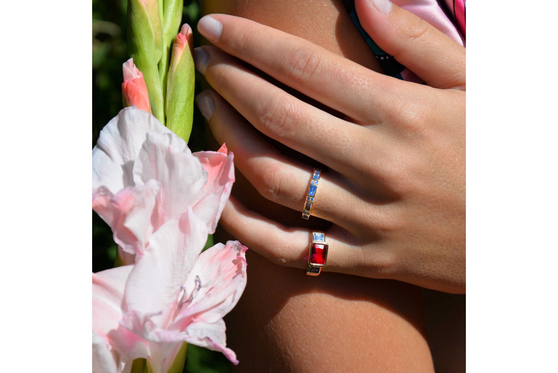 Hipanema Ring Casta Pink