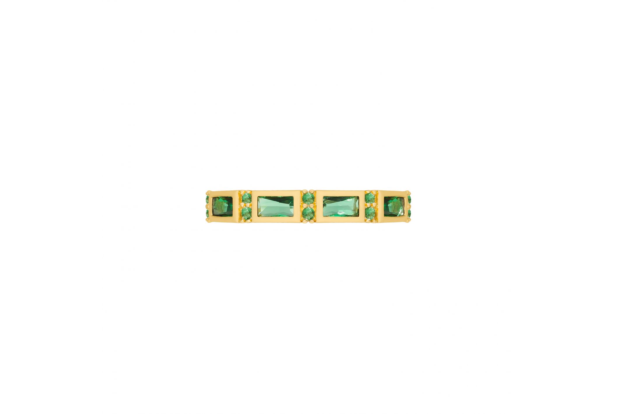 Hipanema Ring Mira Green