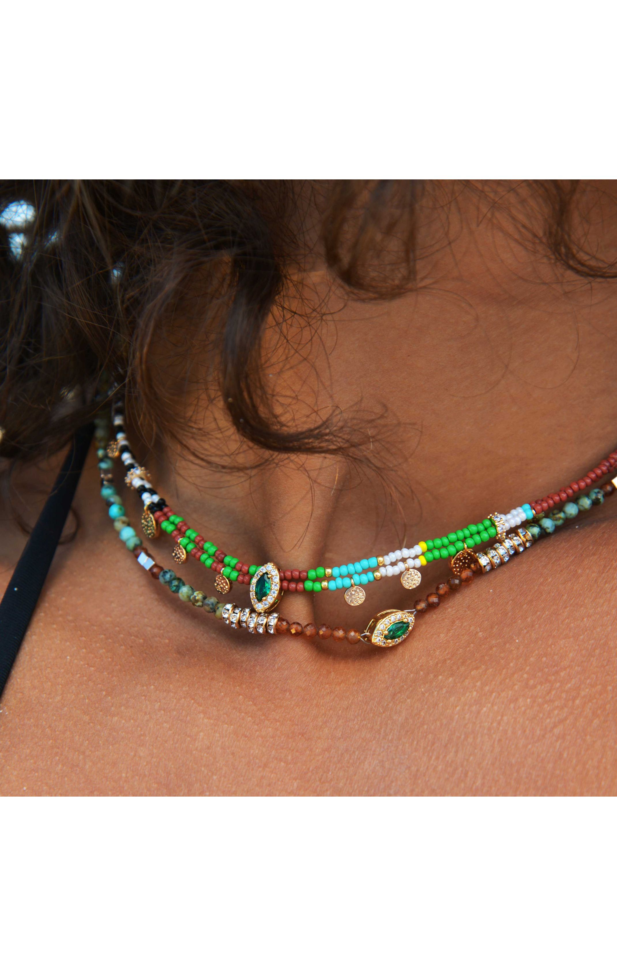 Necklace Enara Turquoise