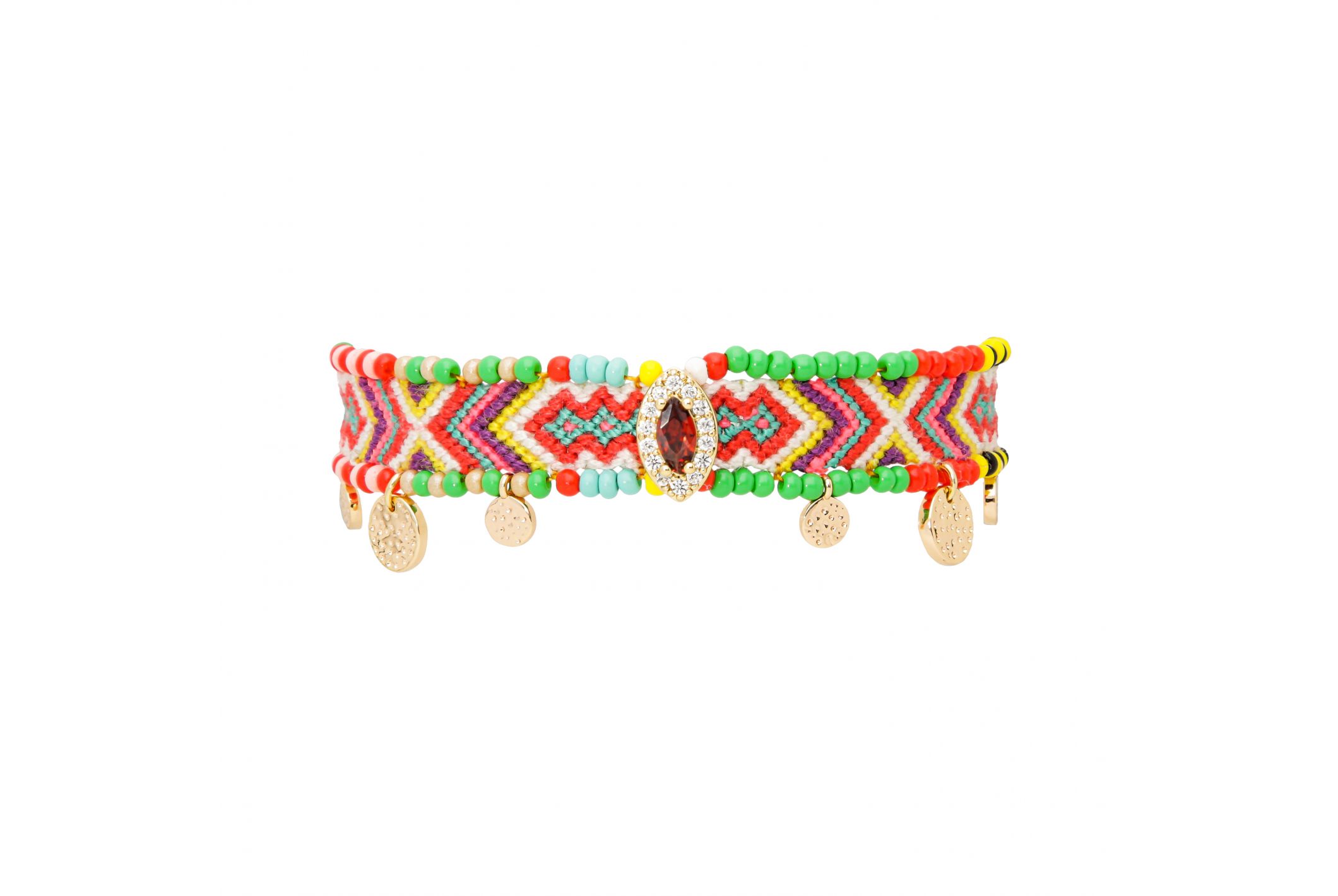 Hipanema Bracelet Kagera Rubis
