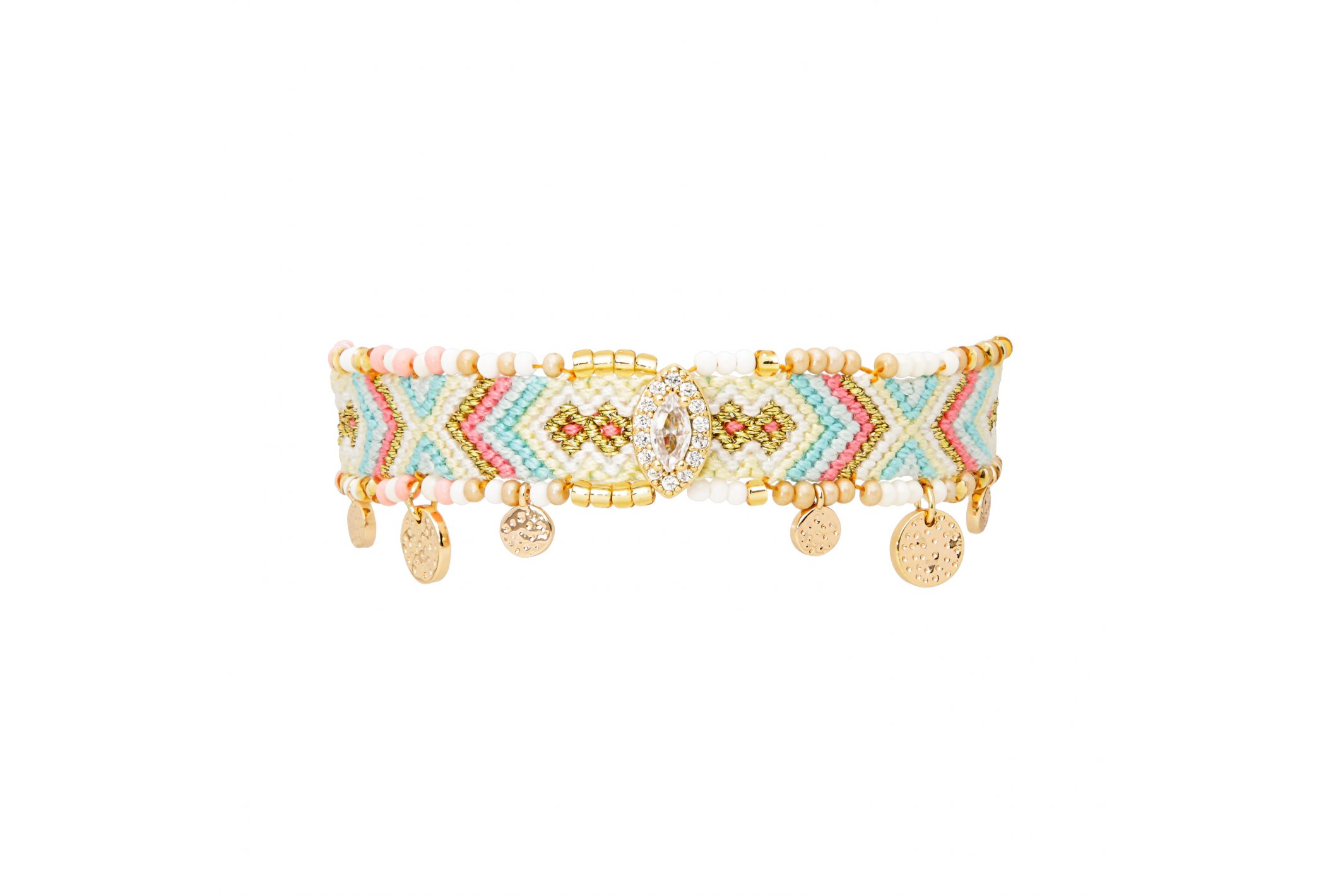 Hipanema Bracelet Kagera Blanc