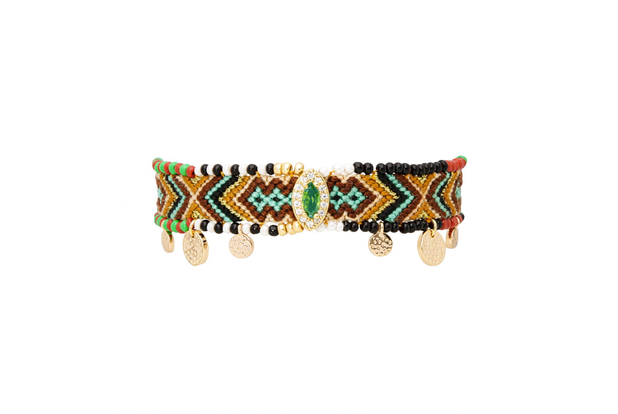 Hipanema Bracelet Kagera Emeraude