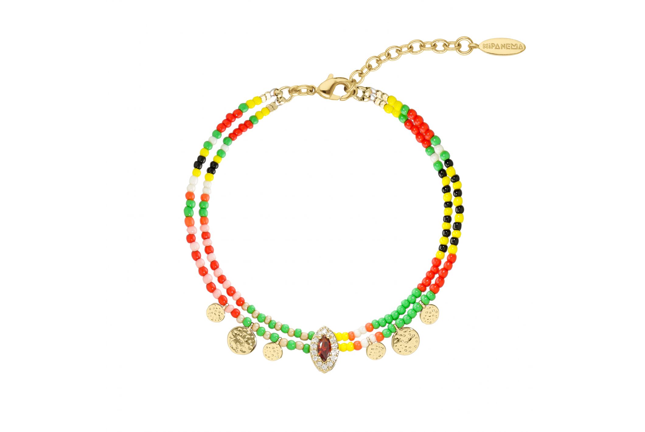 Hipanema Bracelet Lagos Rubis