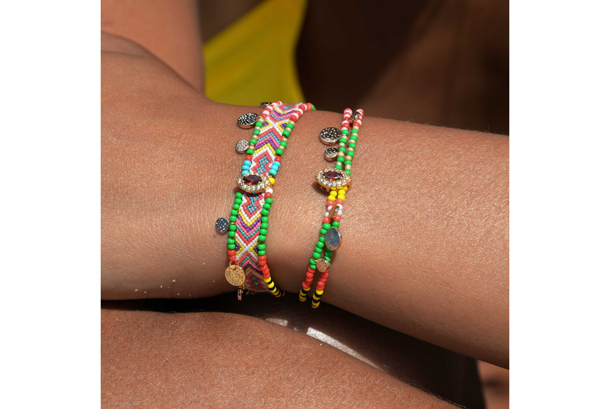 Hipanema Bracelet Lagos Rubis