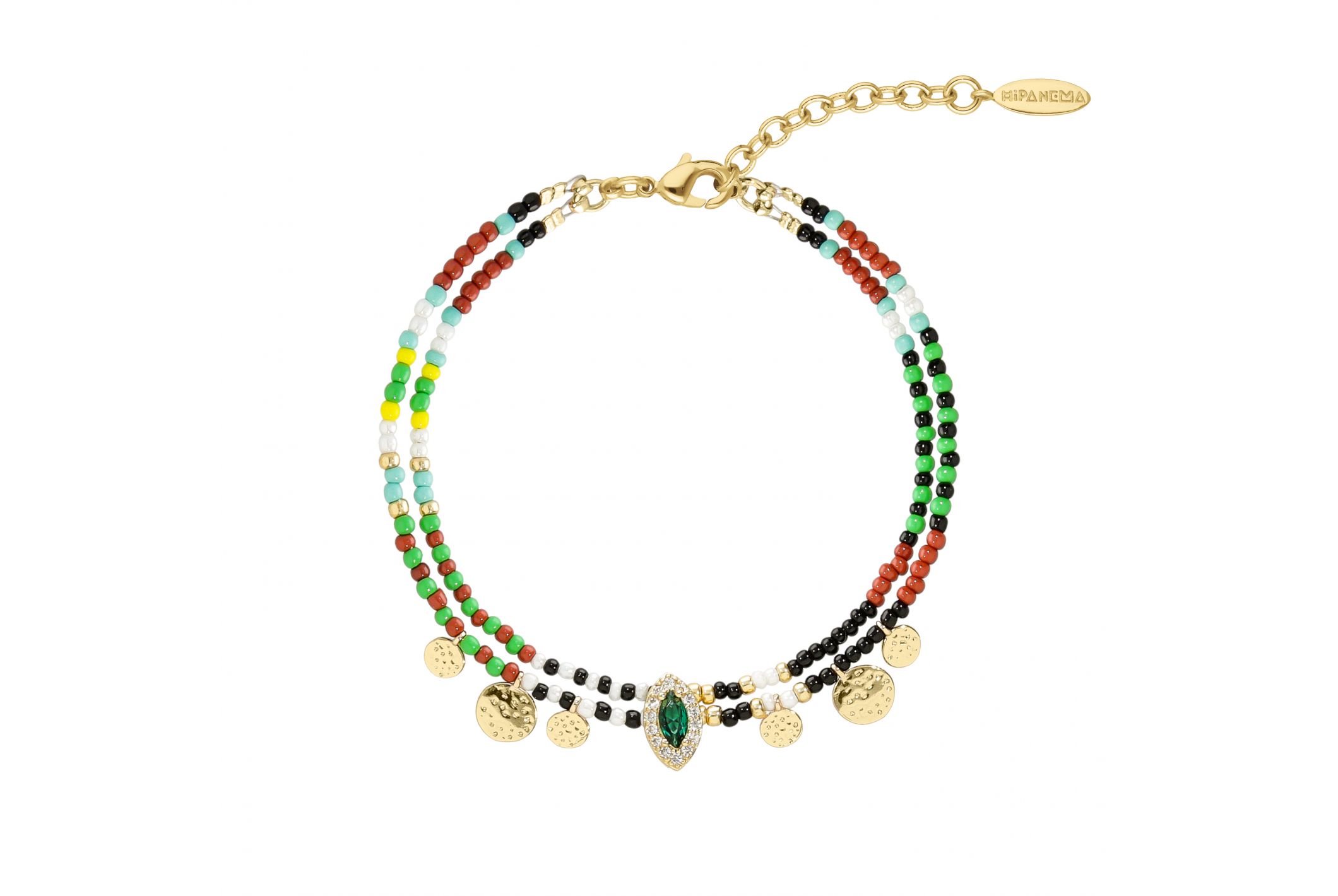 Hipanema Bracelet Lagos Emeraude