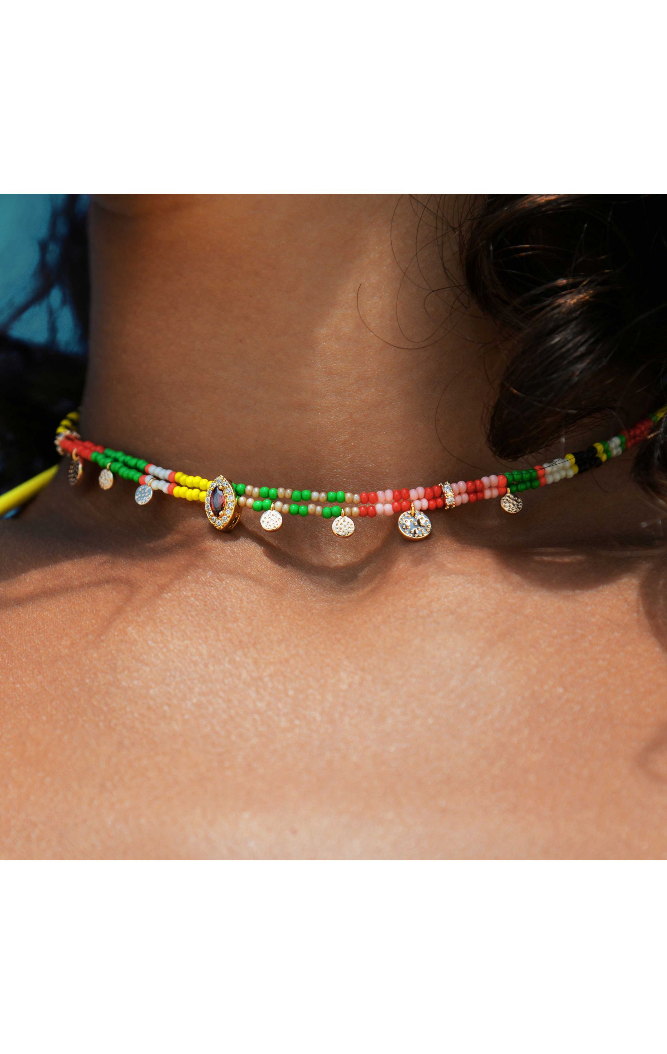 Necklace Tanzania Rubis