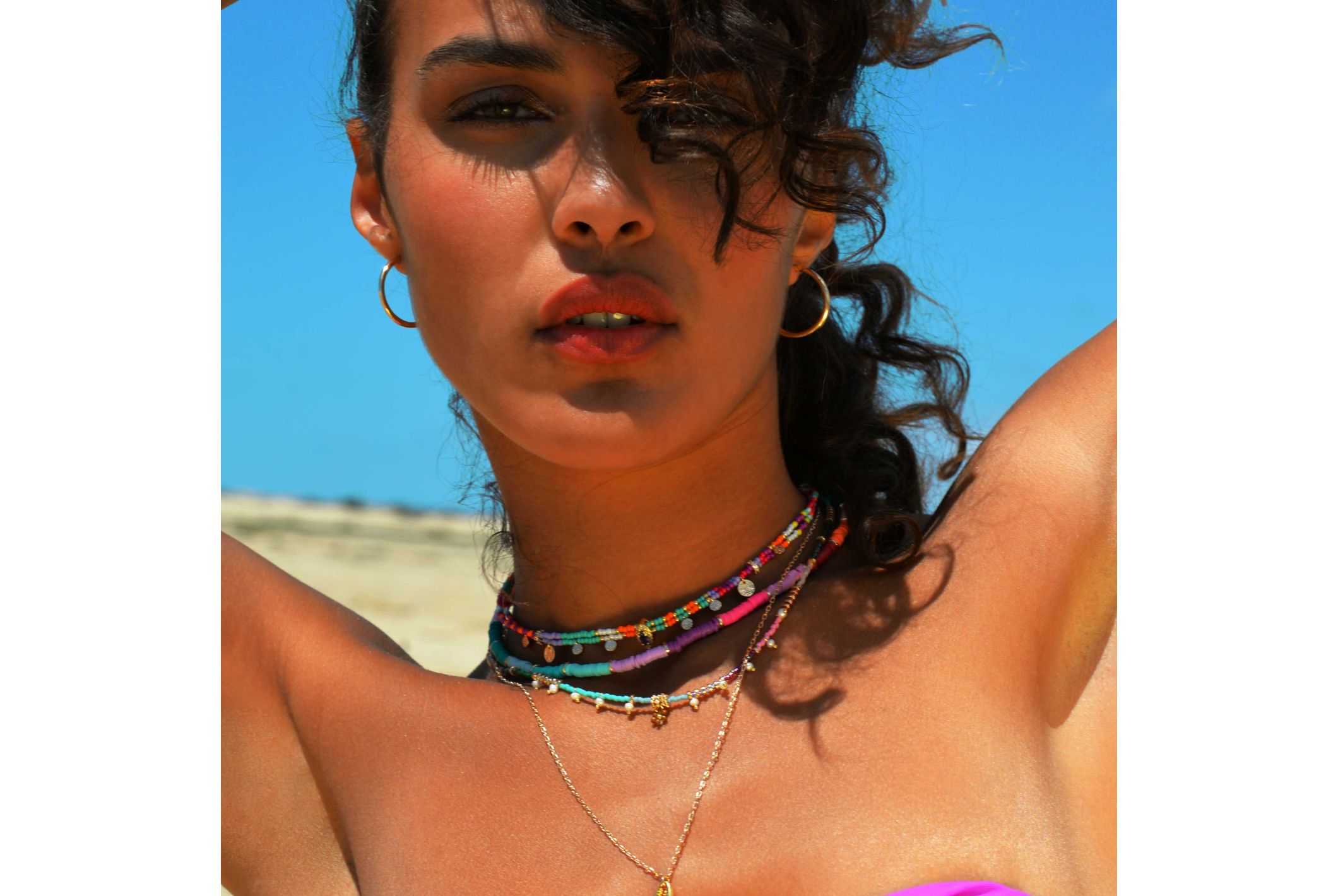 Hipanema Necklace Tanzania Amethyste