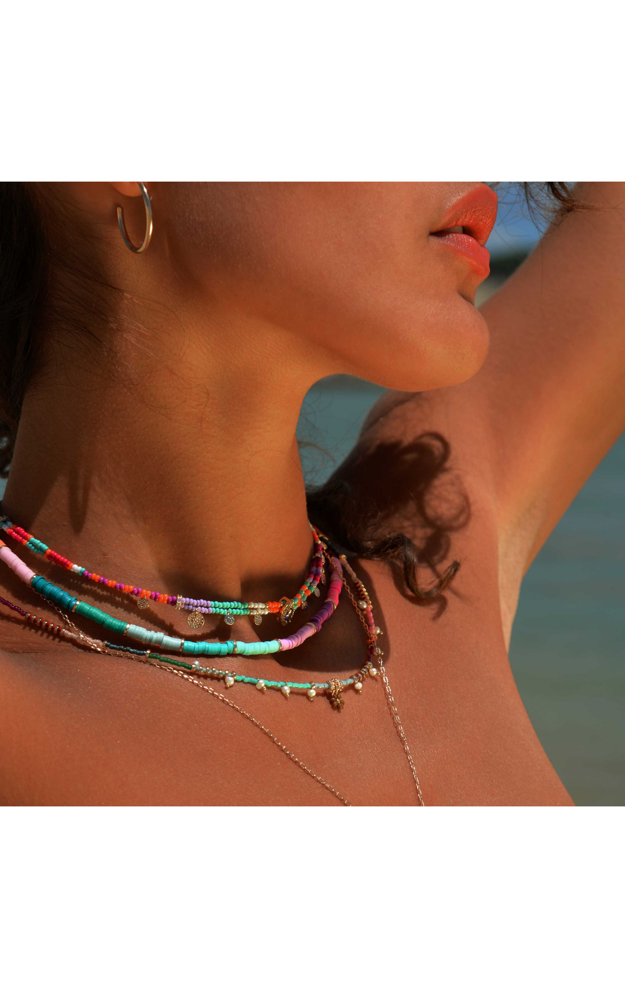 Necklace Tanzania Amethyste