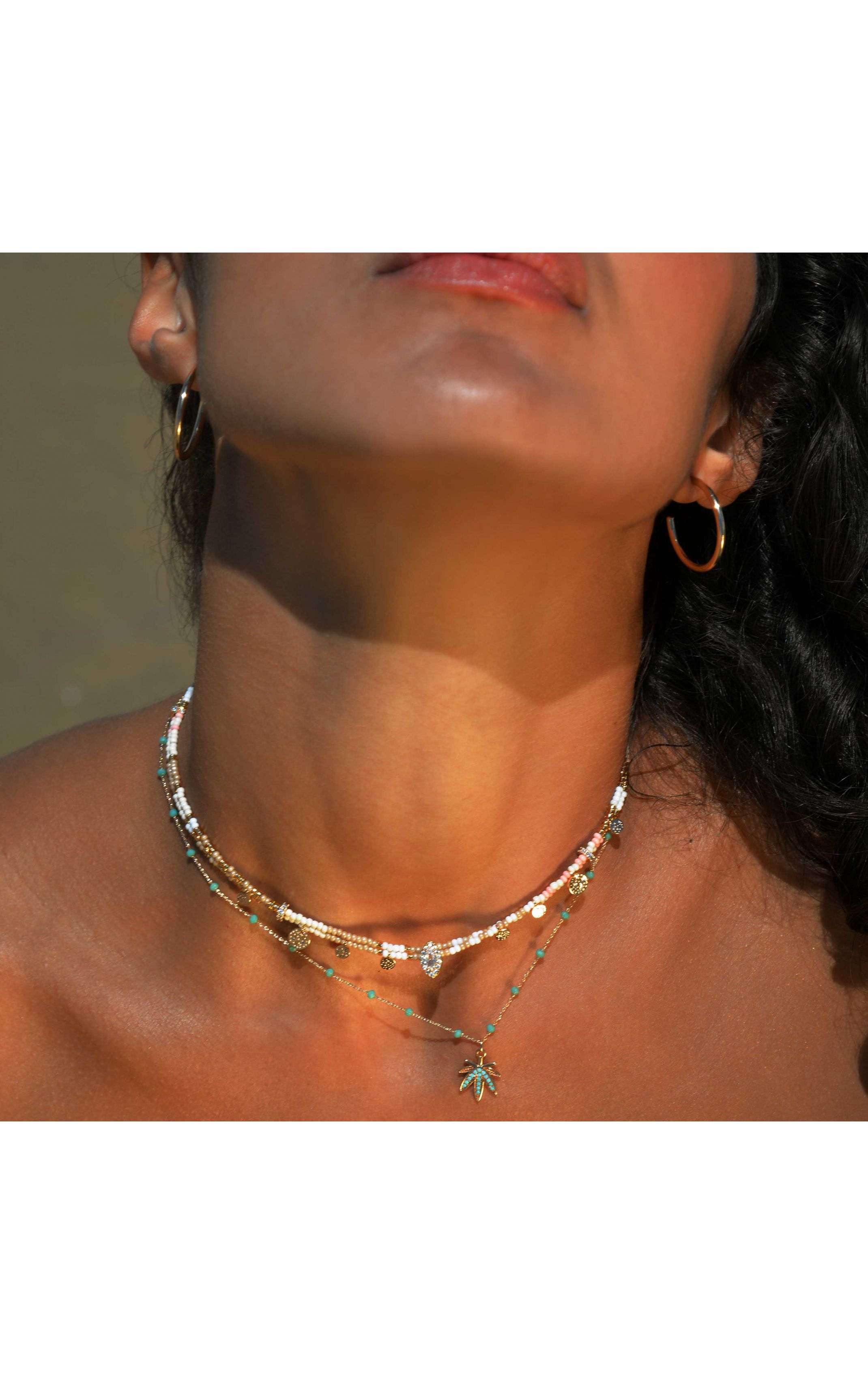 Necklace Tanzania White