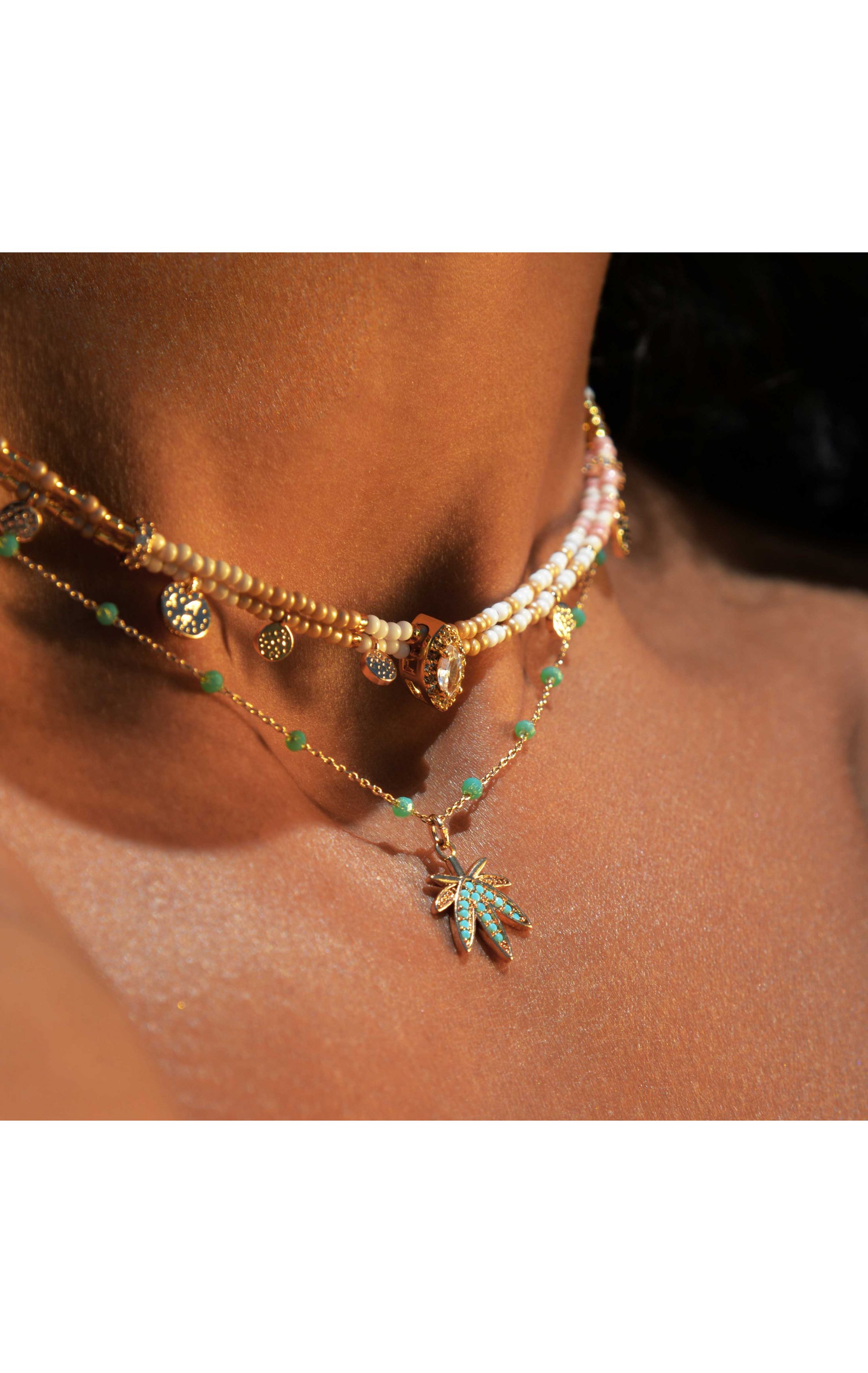 Necklace Tanzania White