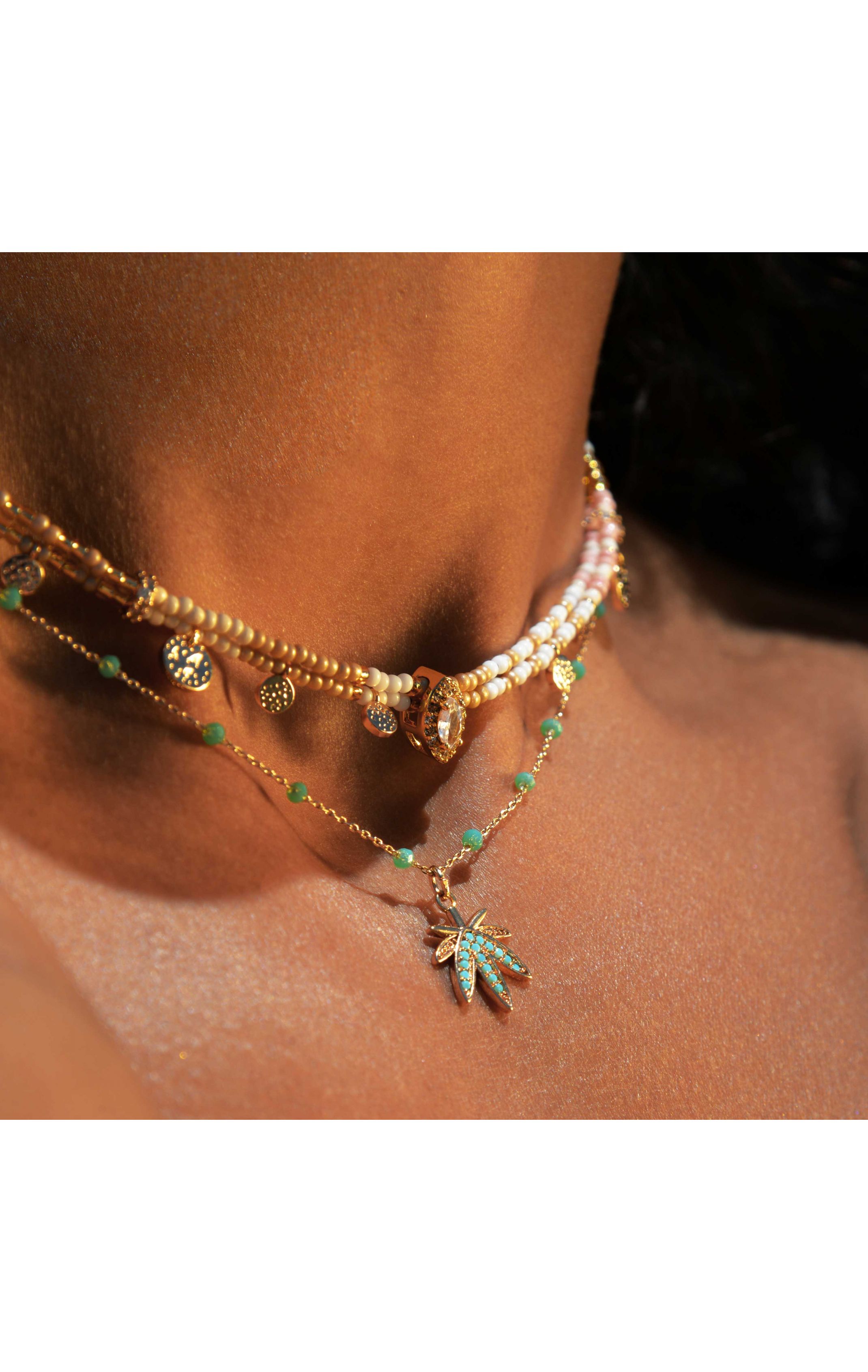 Necklace Tanzania White