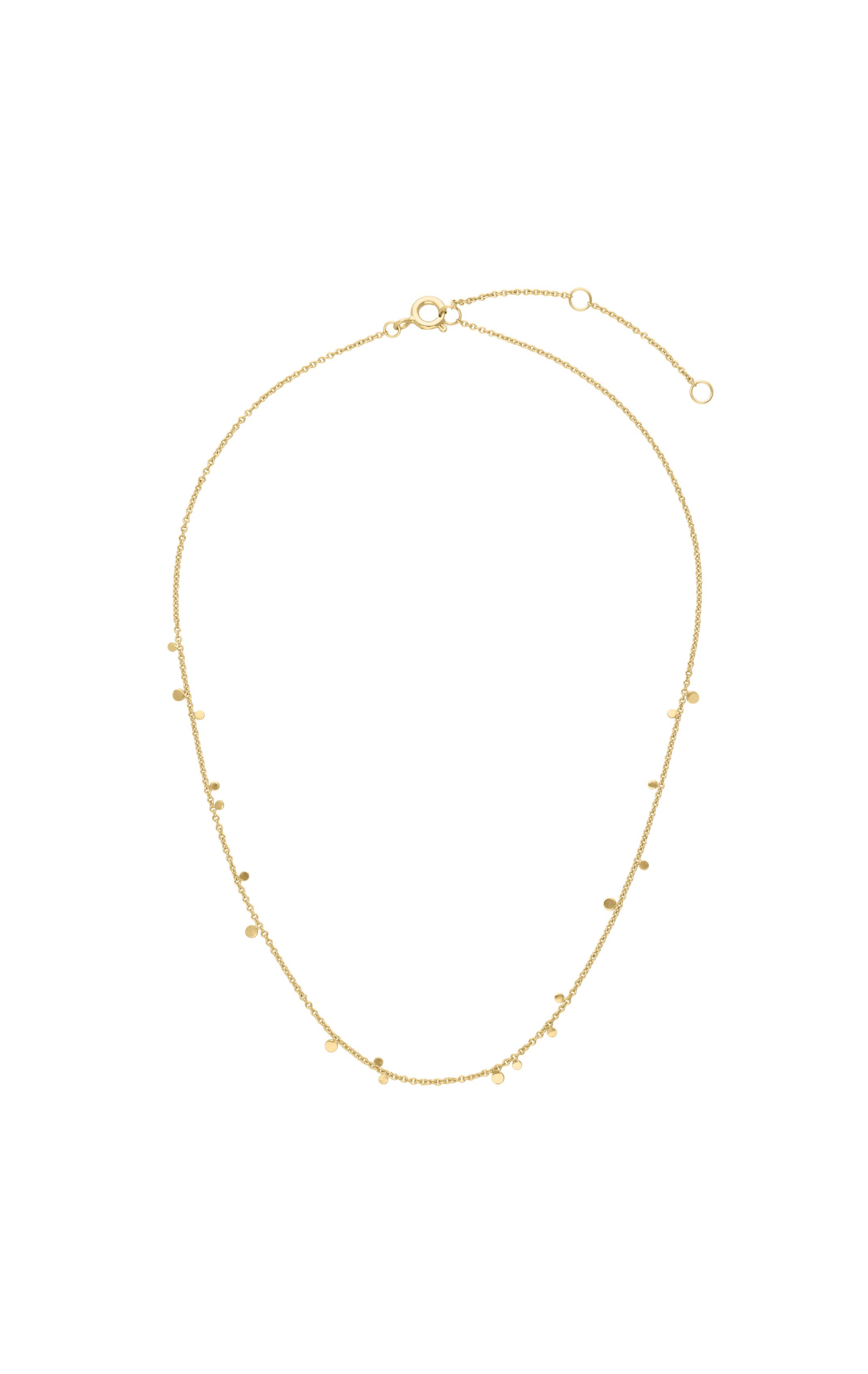 Collier Sequins Doré
