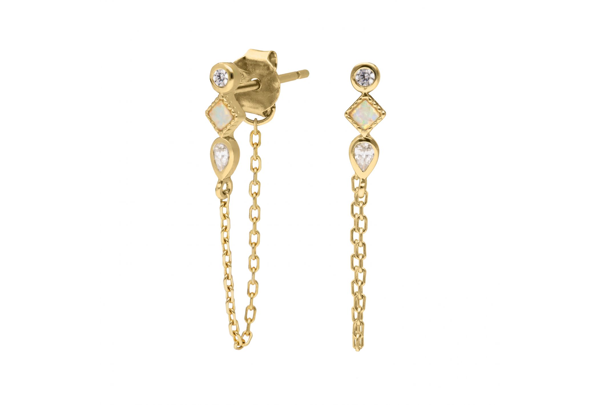 Hipanema Boucles d'oreilles Alyson Doré