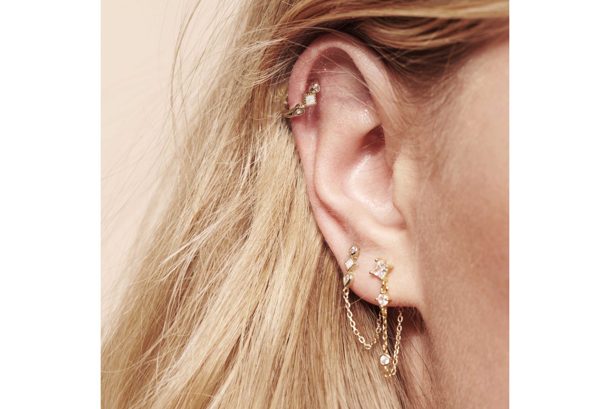 Hipanema Boucles d'oreilles Alyson Doré