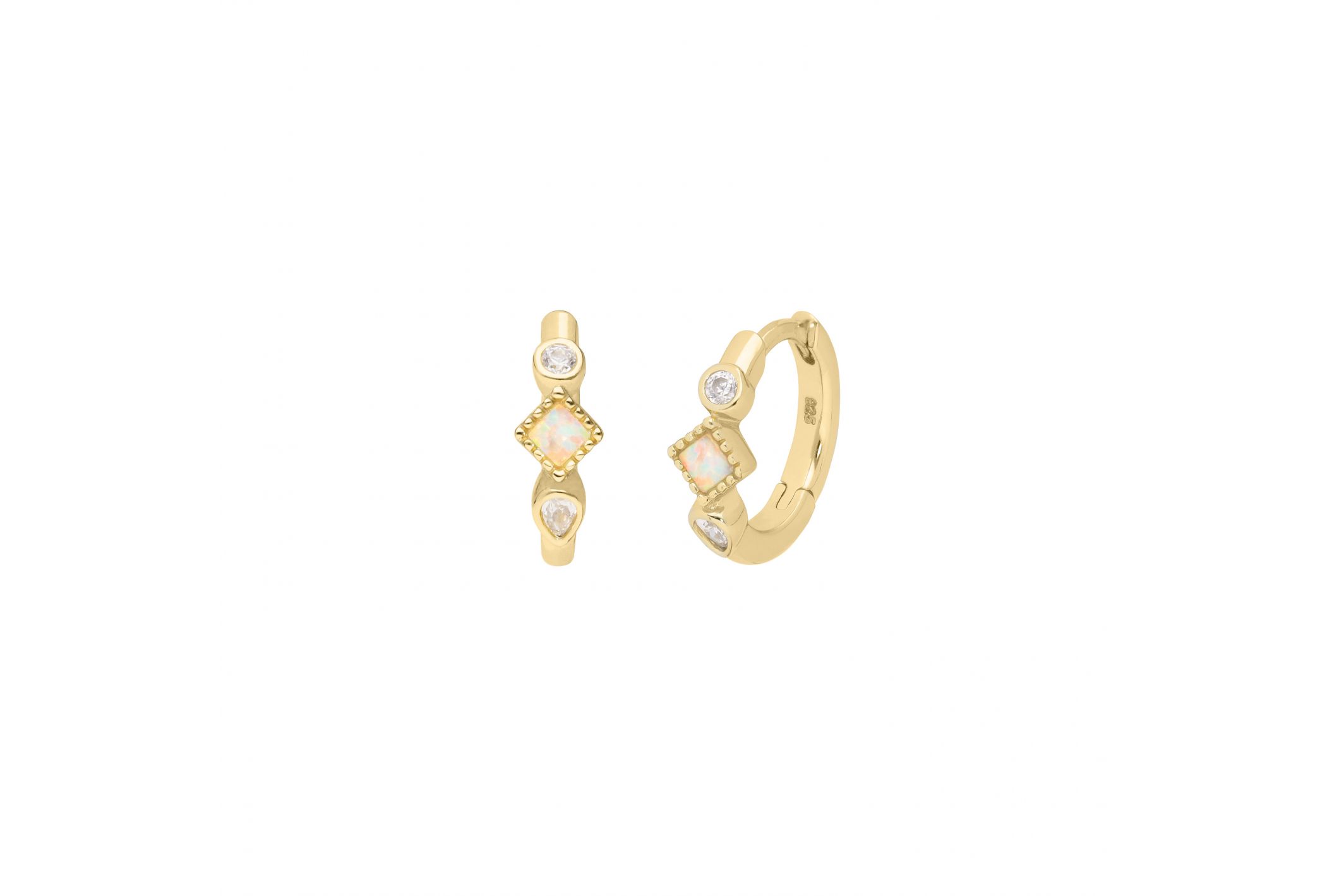 Hipanema Boucles d'oreilles Rina Doré
